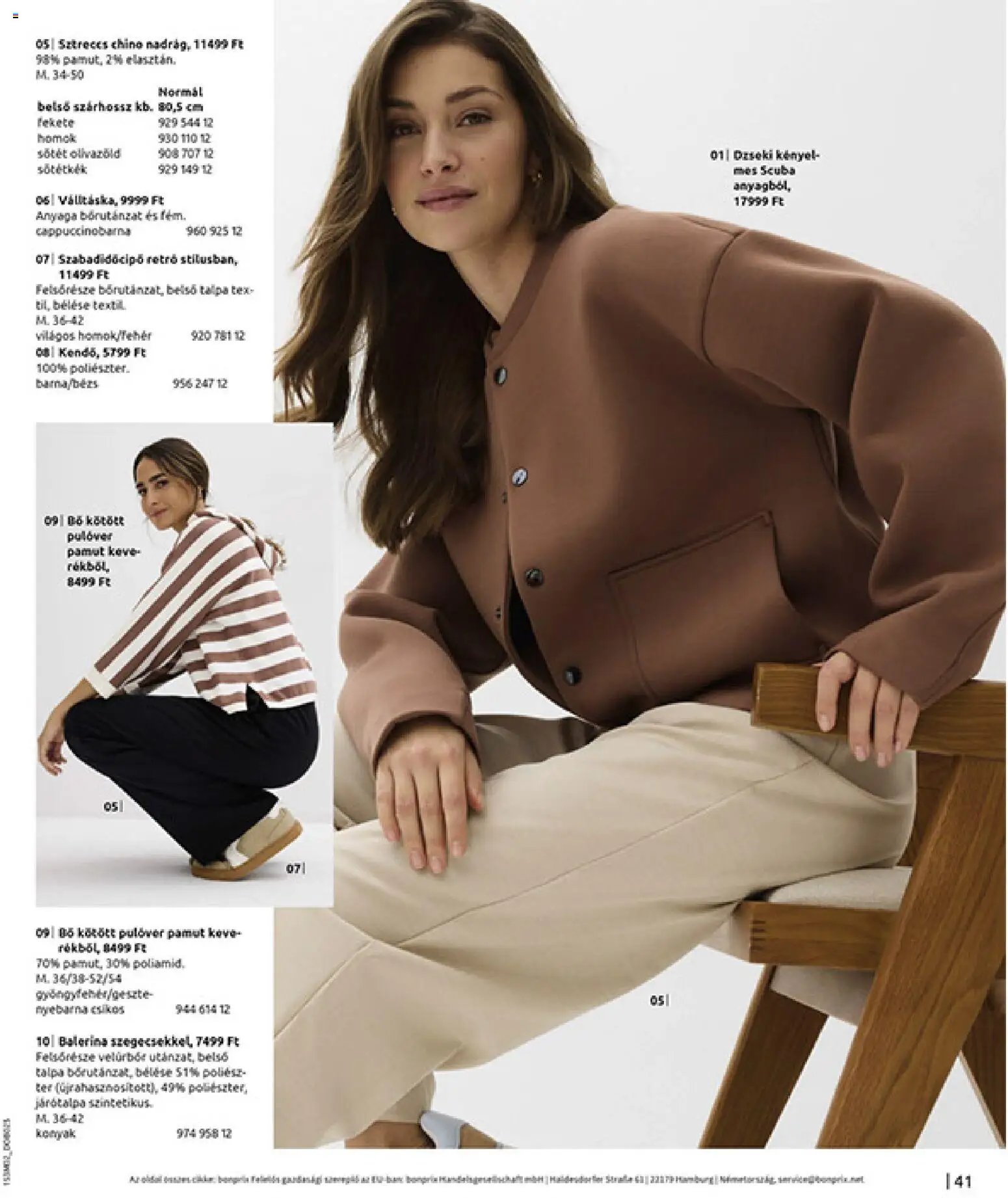 Bonprix újság 2026.02.19. Bonprix katalógus - Alapdarabok Keveréke (2026-02-19 - 2026-03-09)