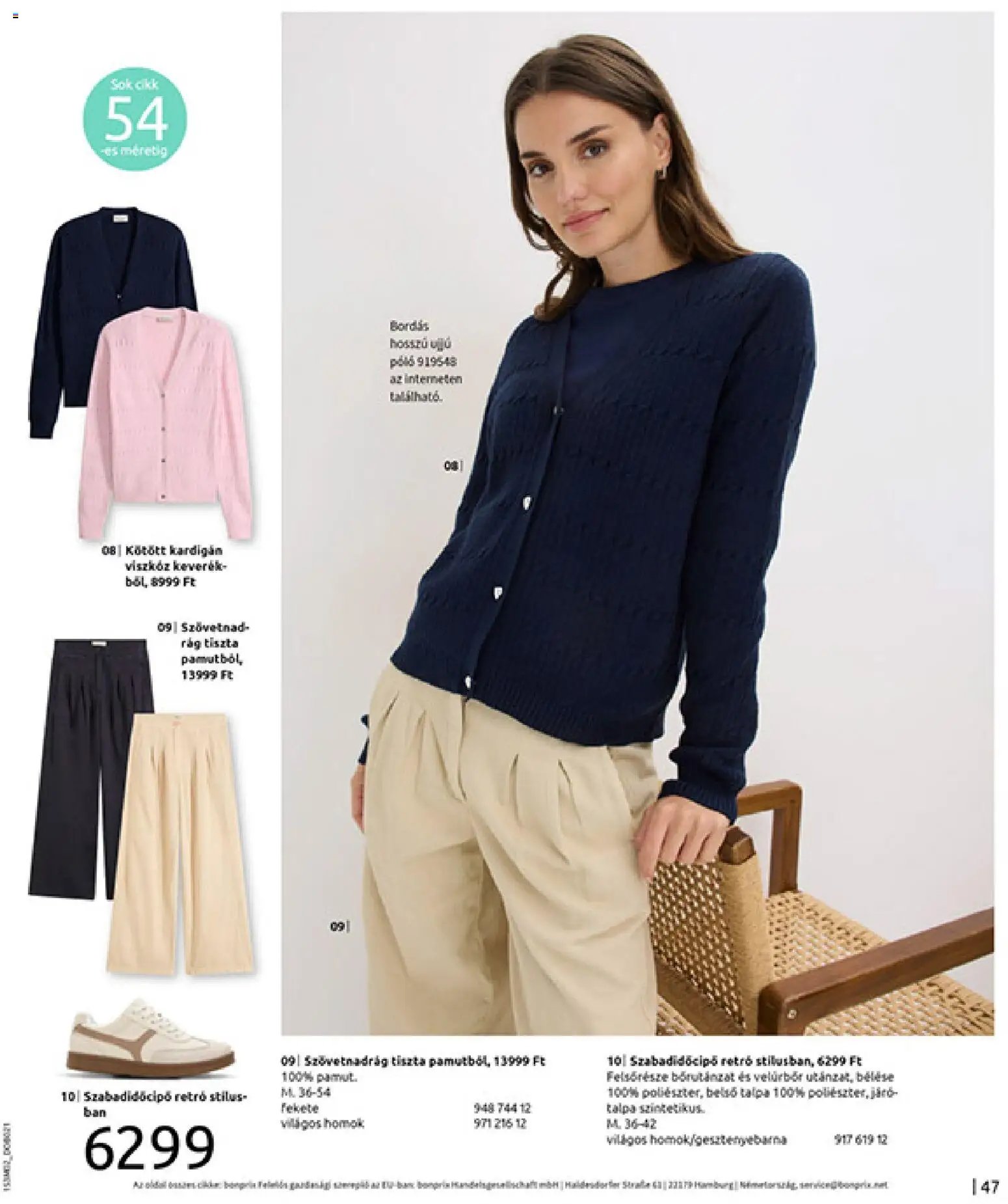 Bonprix újság 2026.02.19. Bonprix katalógus - Alapdarabok Keveréke (2026-02-19 - 2026-03-09)