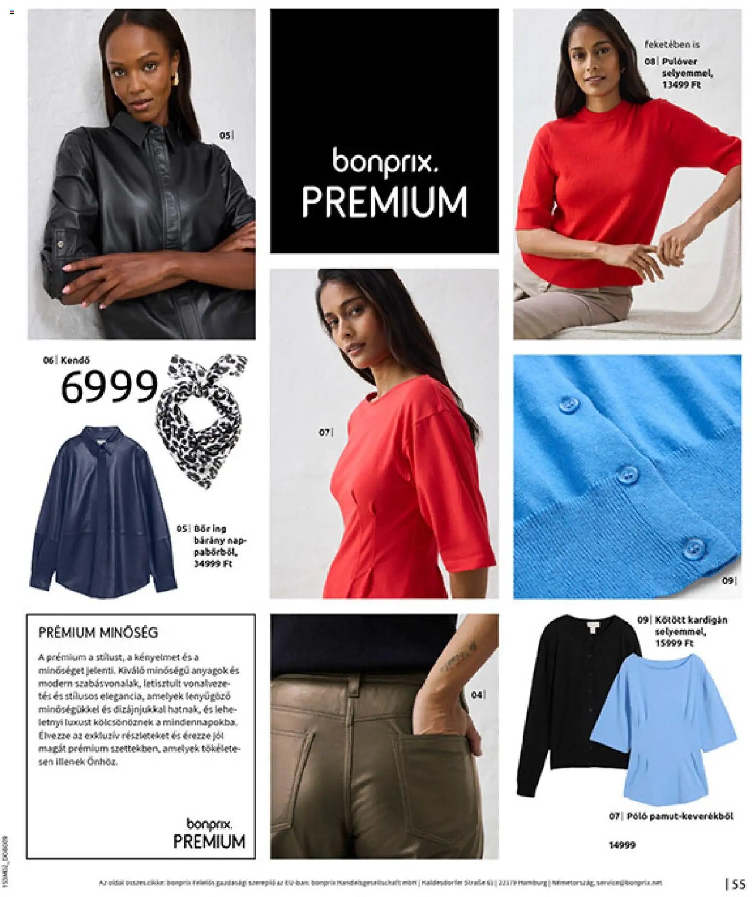 Bonprix újság 2026.02.19. Bonprix katalógus - Alapdarabok Keveréke (2026-02-19 - 2026-03-09)
