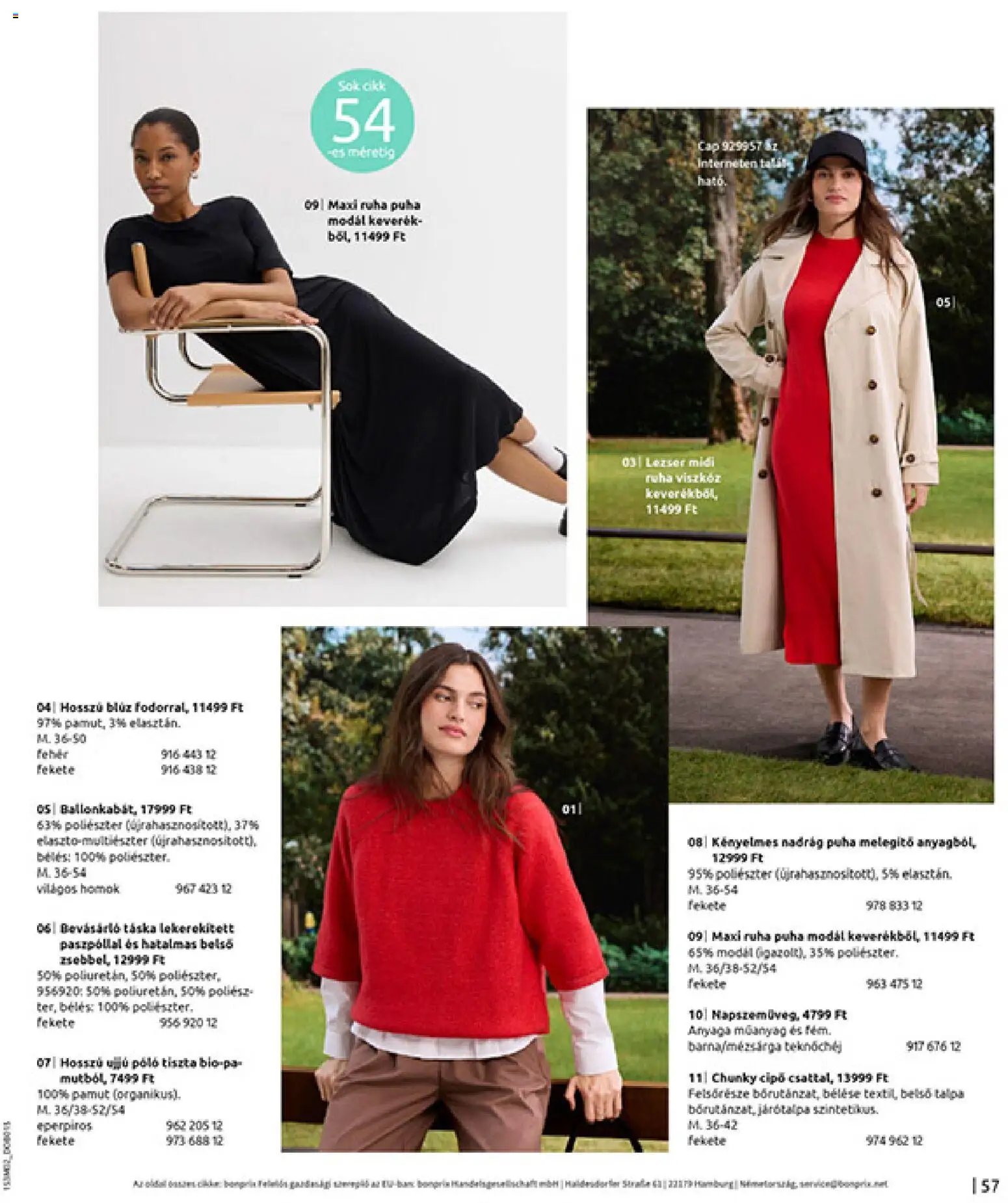 Bonprix újság 2026.02.19. Bonprix katalógus - Alapdarabok Keveréke (2026-02-19 - 2026-03-09)