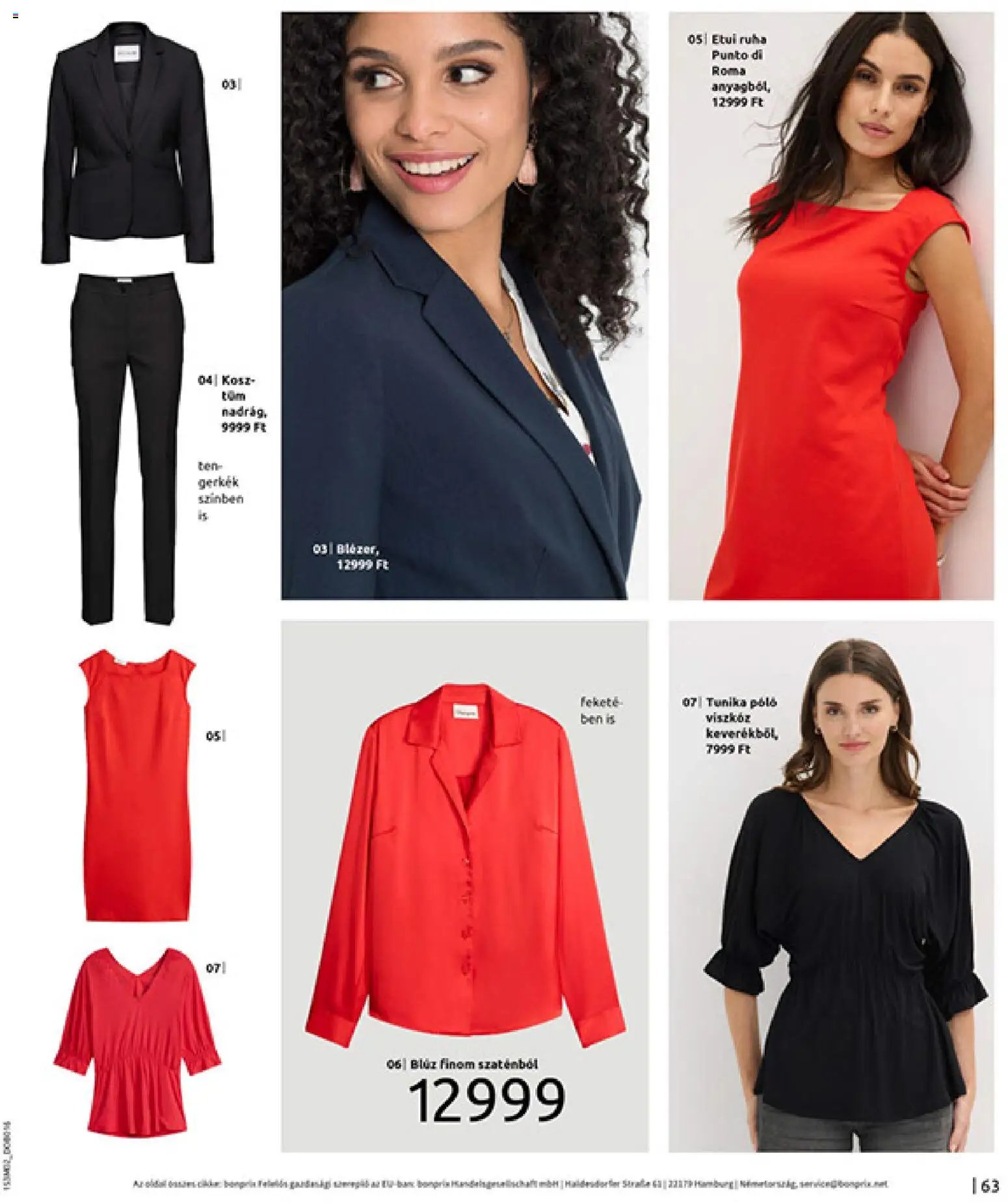 Bonprix újság 2026.02.19. Bonprix katalógus - Alapdarabok Keveréke (2026-02-19 - 2026-03-09)