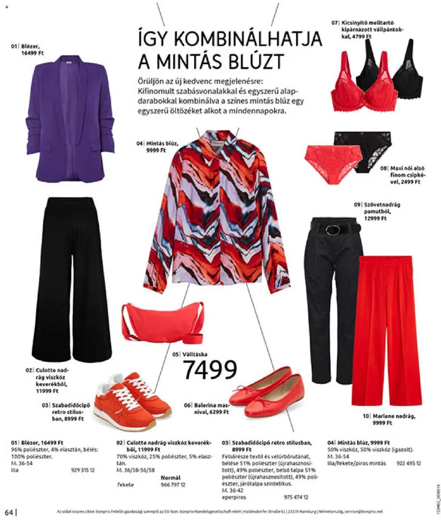 Bonprix újság 2026.02.19. Bonprix katalógus - Alapdarabok Keveréke (2026-02-19 - 2026-03-09)