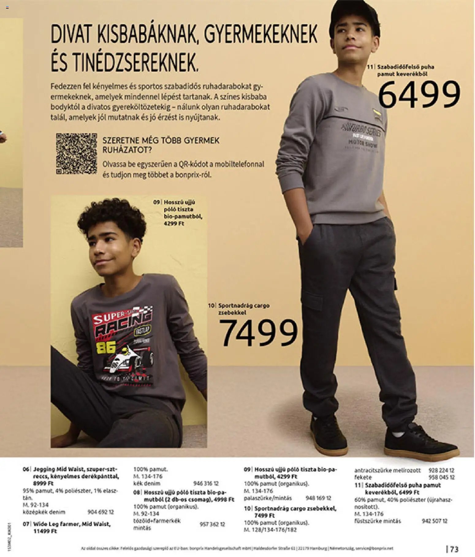 Bonprix újság 2026.02.19. Bonprix katalógus - Alapdarabok Keveréke (2026-02-19 - 2026-03-09)