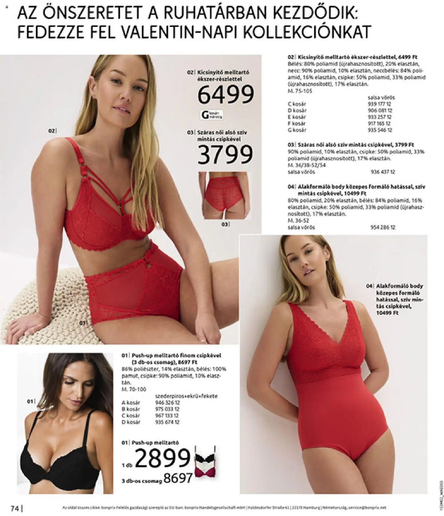 Bonprix újság 2026.02.19. Bonprix katalógus - Alapdarabok Keveréke (2026-02-19 - 2026-03-09)