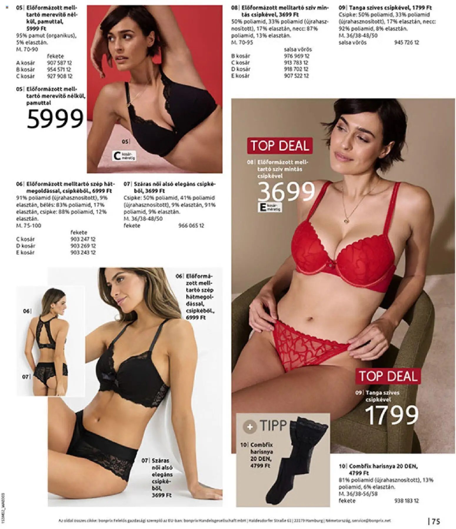 Bonprix újság 2026.02.19. Bonprix katalógus - Alapdarabok Keveréke (2026-02-19 - 2026-03-09)