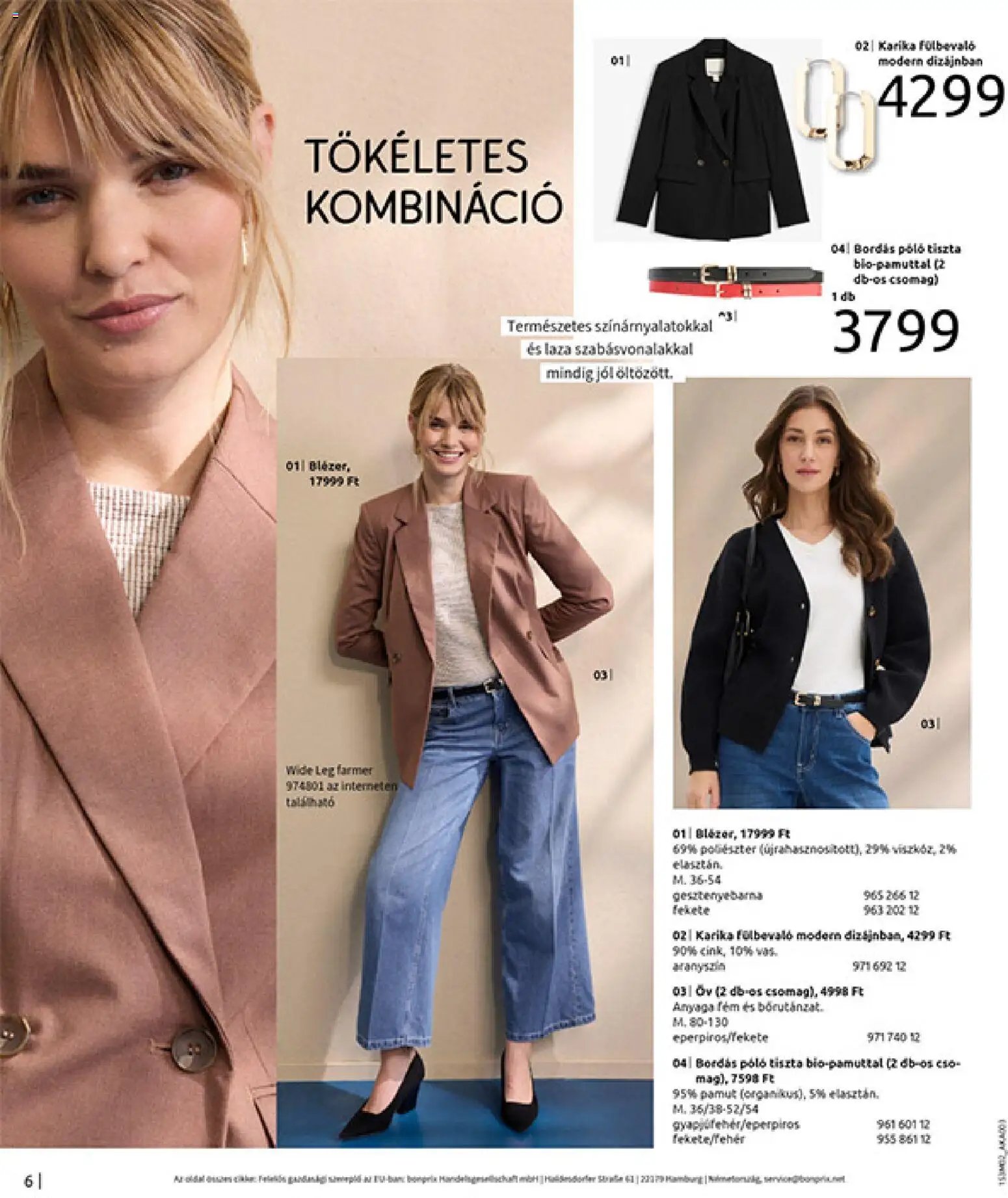 Bonprix újság 2026.02.19. Bonprix katalógus - Alapdarabok Keveréke (2026-02-19 - 2026-03-09)