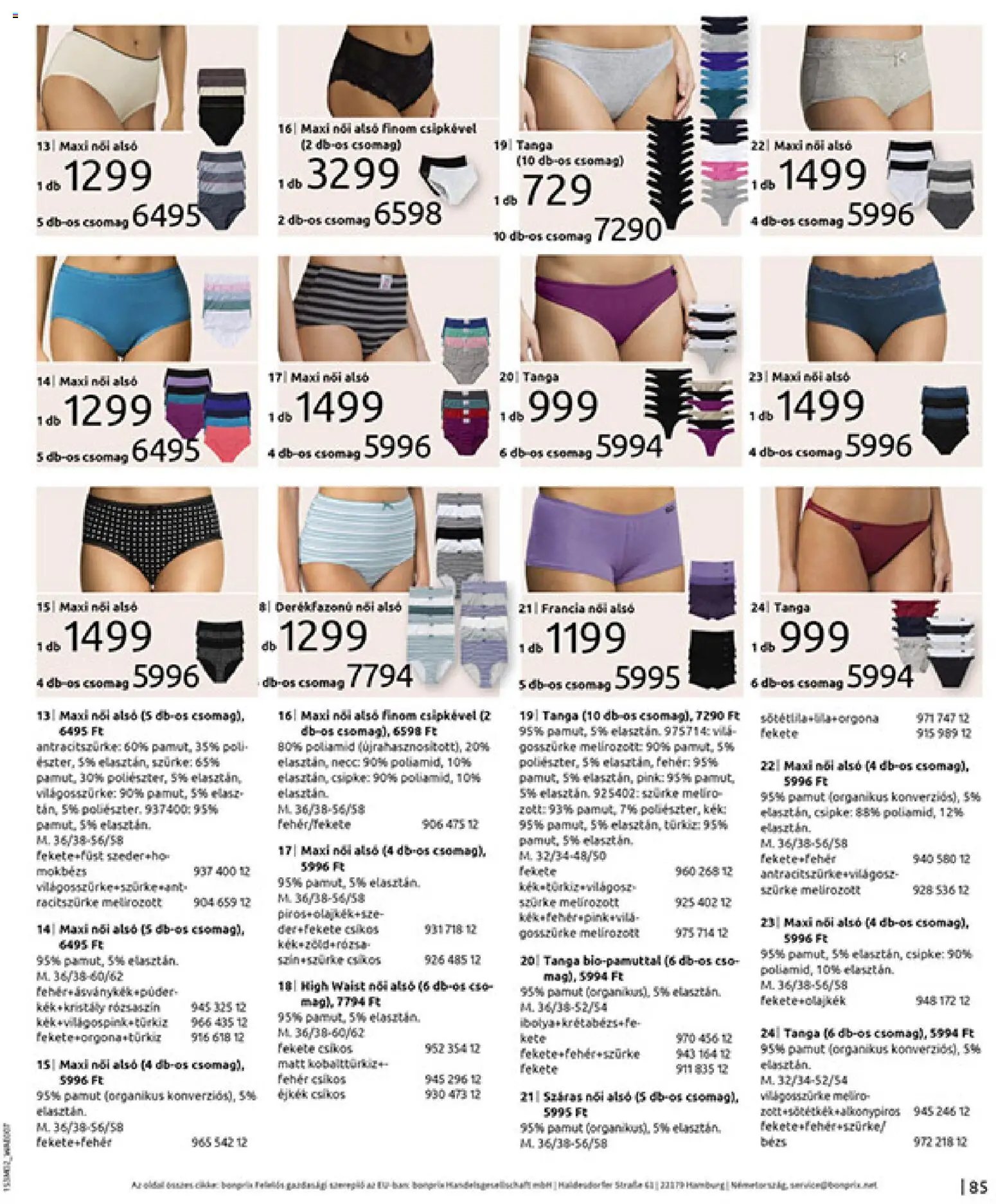 Bonprix újság 2026.02.19. Bonprix katalógus - Alapdarabok Keveréke (2026-02-19 - 2026-03-09)