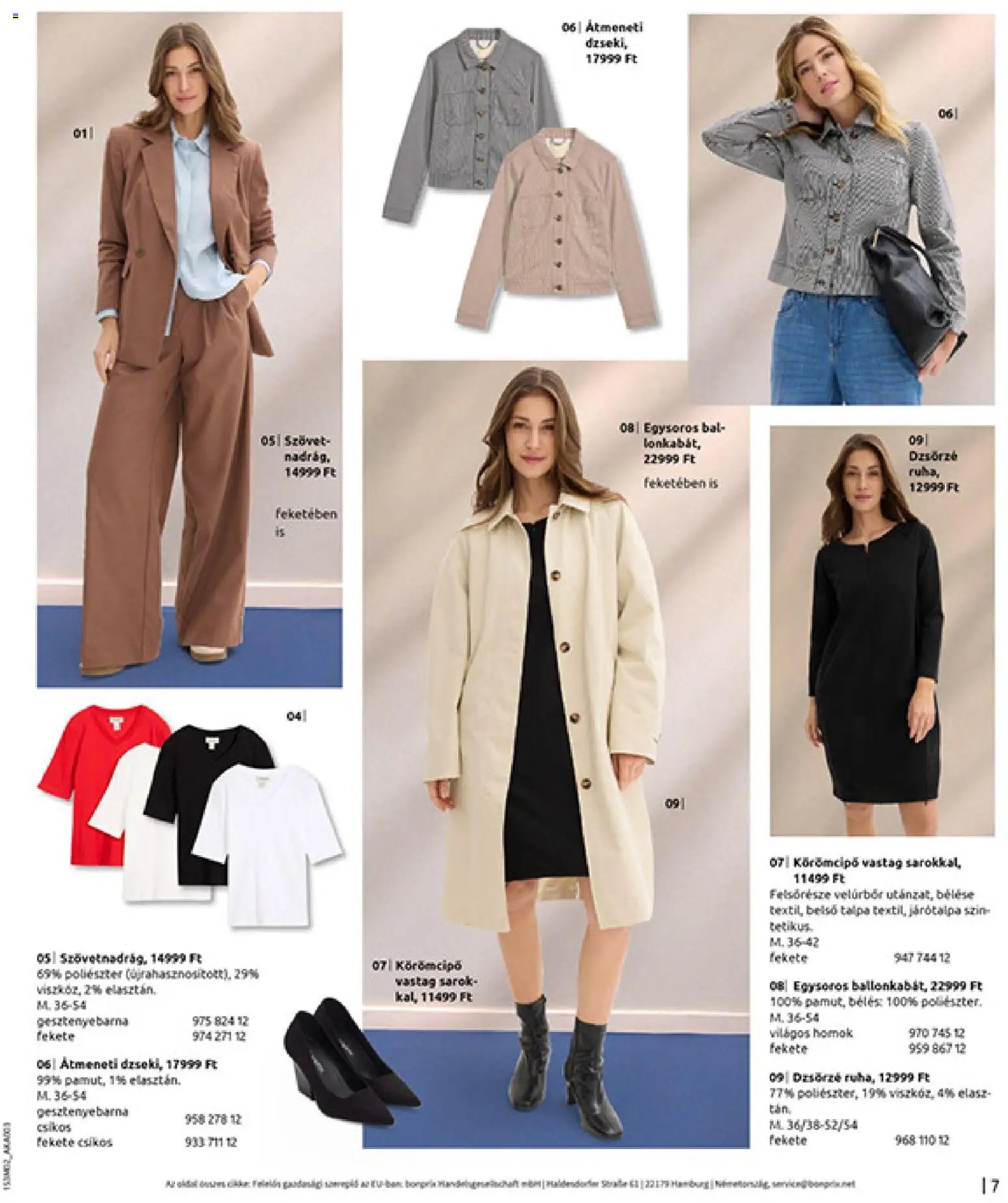 Bonprix újság 2026.02.19. Bonprix katalógus - Alapdarabok Keveréke (2026-02-19 - 2026-03-09)