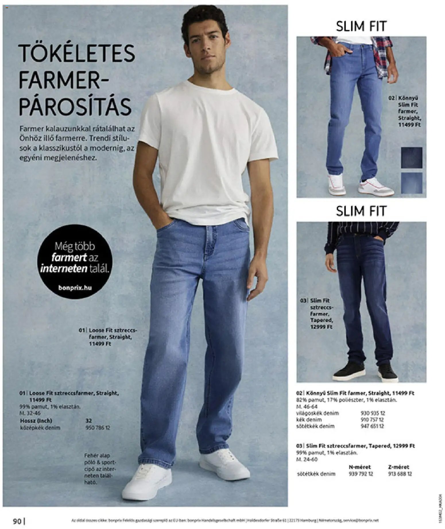 Bonprix újság 2026.02.19. Bonprix katalógus - Alapdarabok Keveréke (2026-02-19 - 2026-03-09)