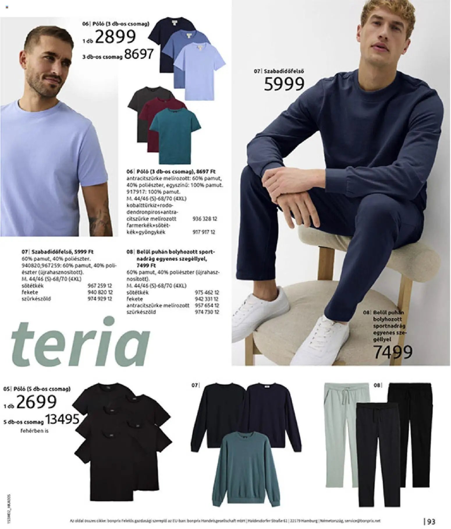 Bonprix újság 2026.02.19. Bonprix katalógus - Alapdarabok Keveréke (2026-02-19 - 2026-03-09)