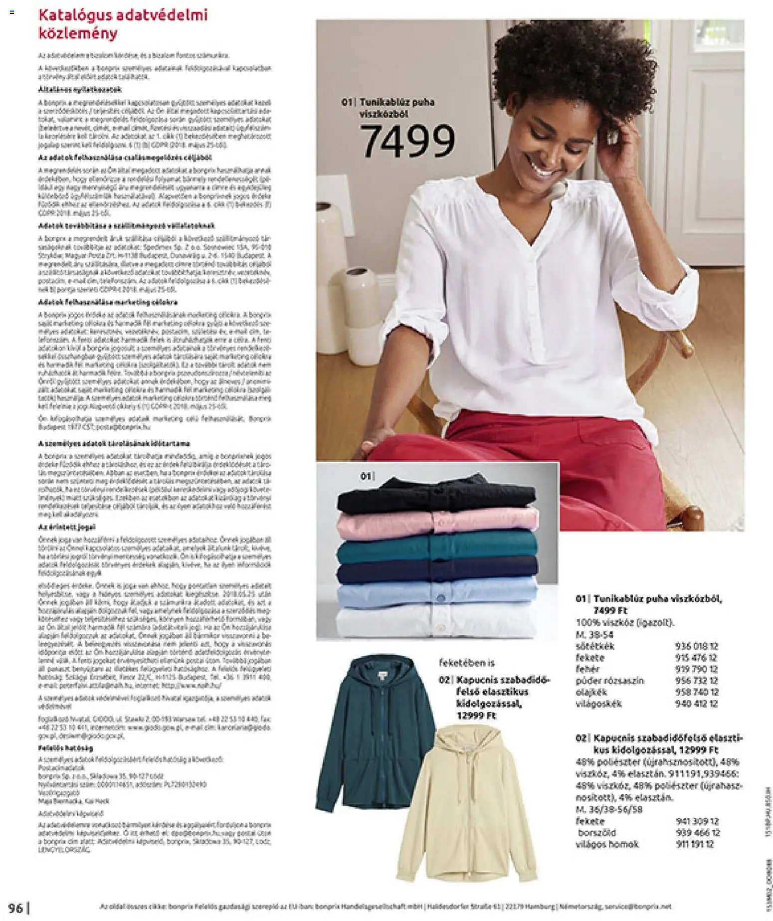 Bonprix újság 2026.02.19. Bonprix katalógus - Alapdarabok Keveréke (2026-02-19 - 2026-03-09)