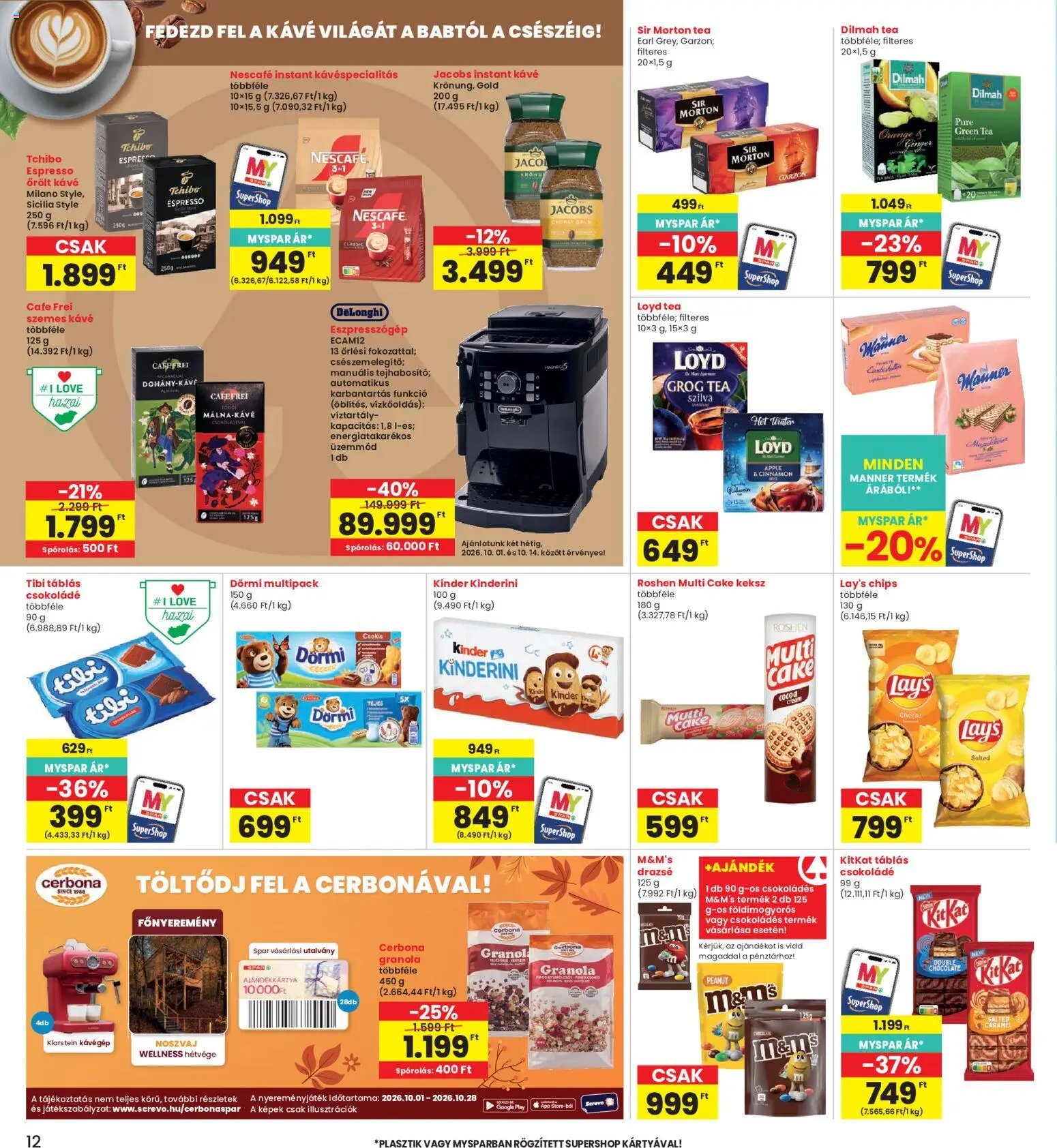 Interspar újság 2026.10.01. Interspar akciós újság