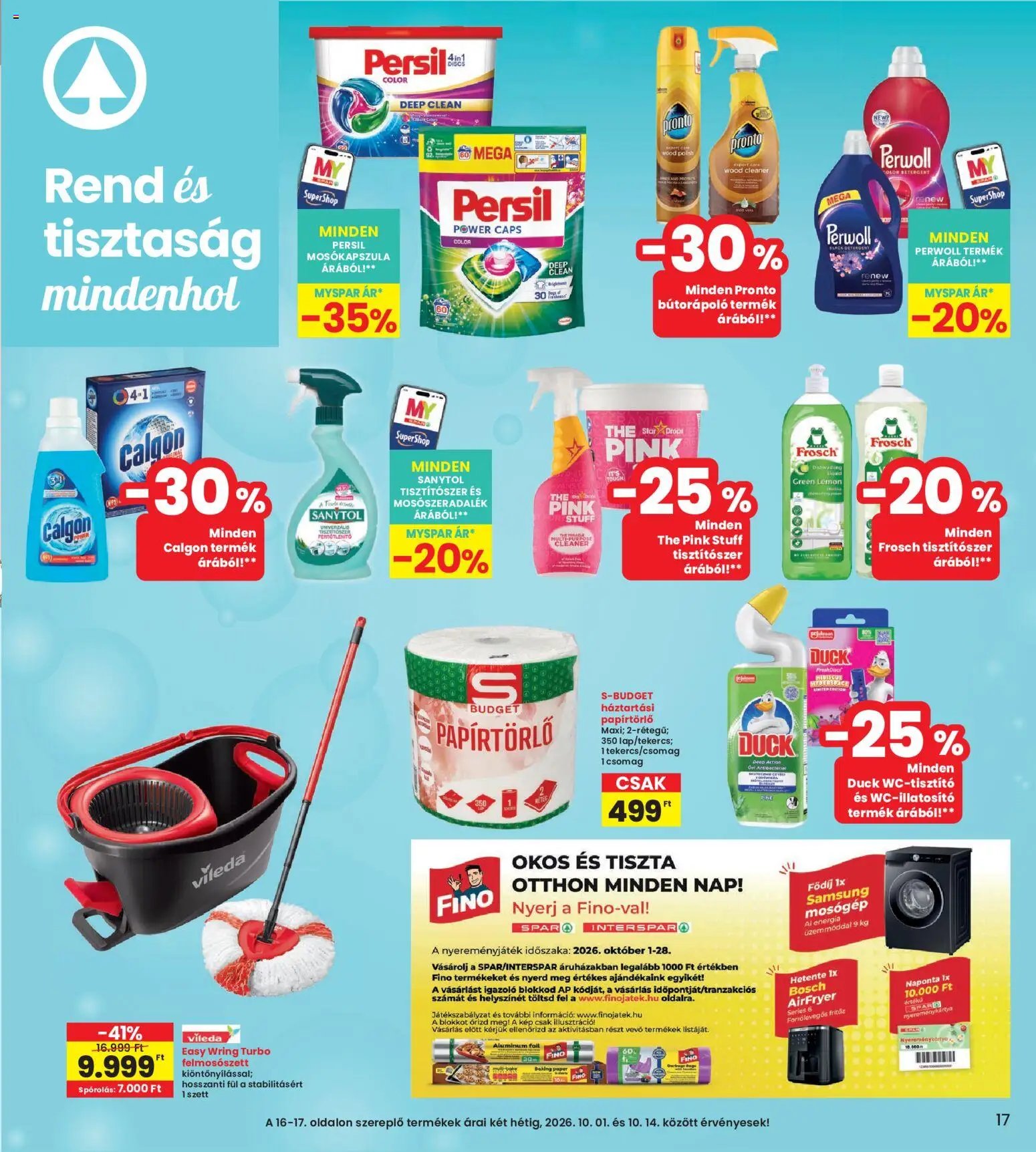 Interspar újság 2026.10.01. Interspar akciós újság