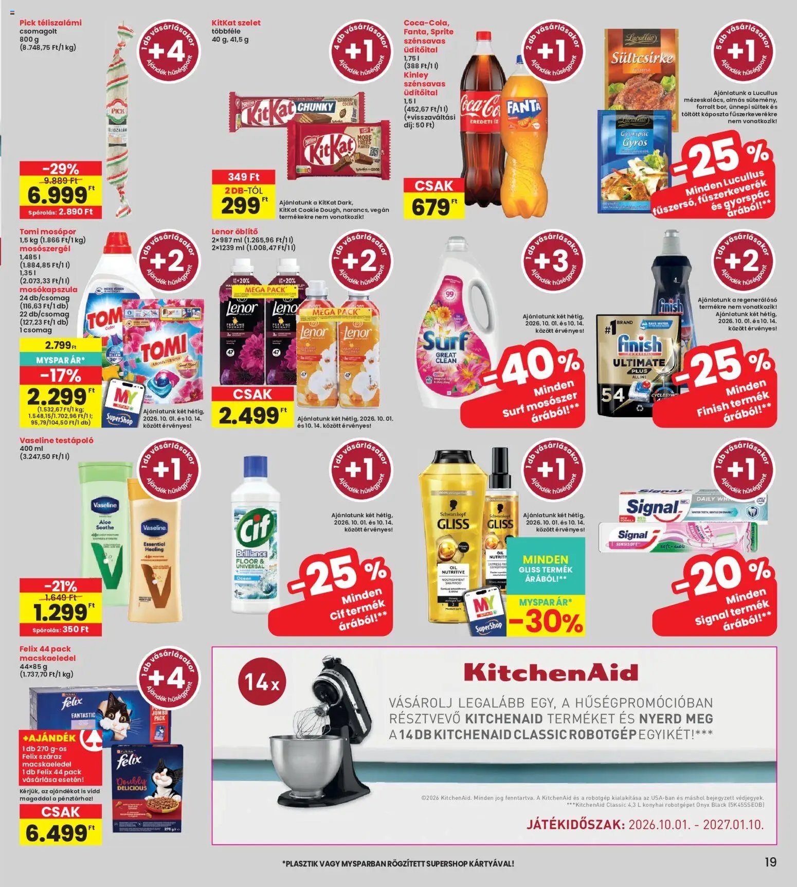 Interspar újság 2026.10.01. Interspar akciós újság