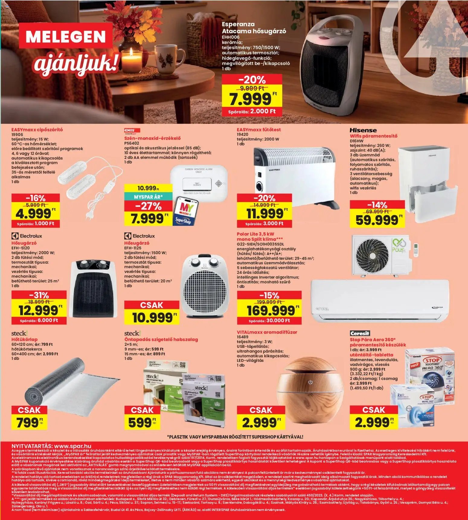 Interspar újság 2026.10.01. Interspar akciós újság