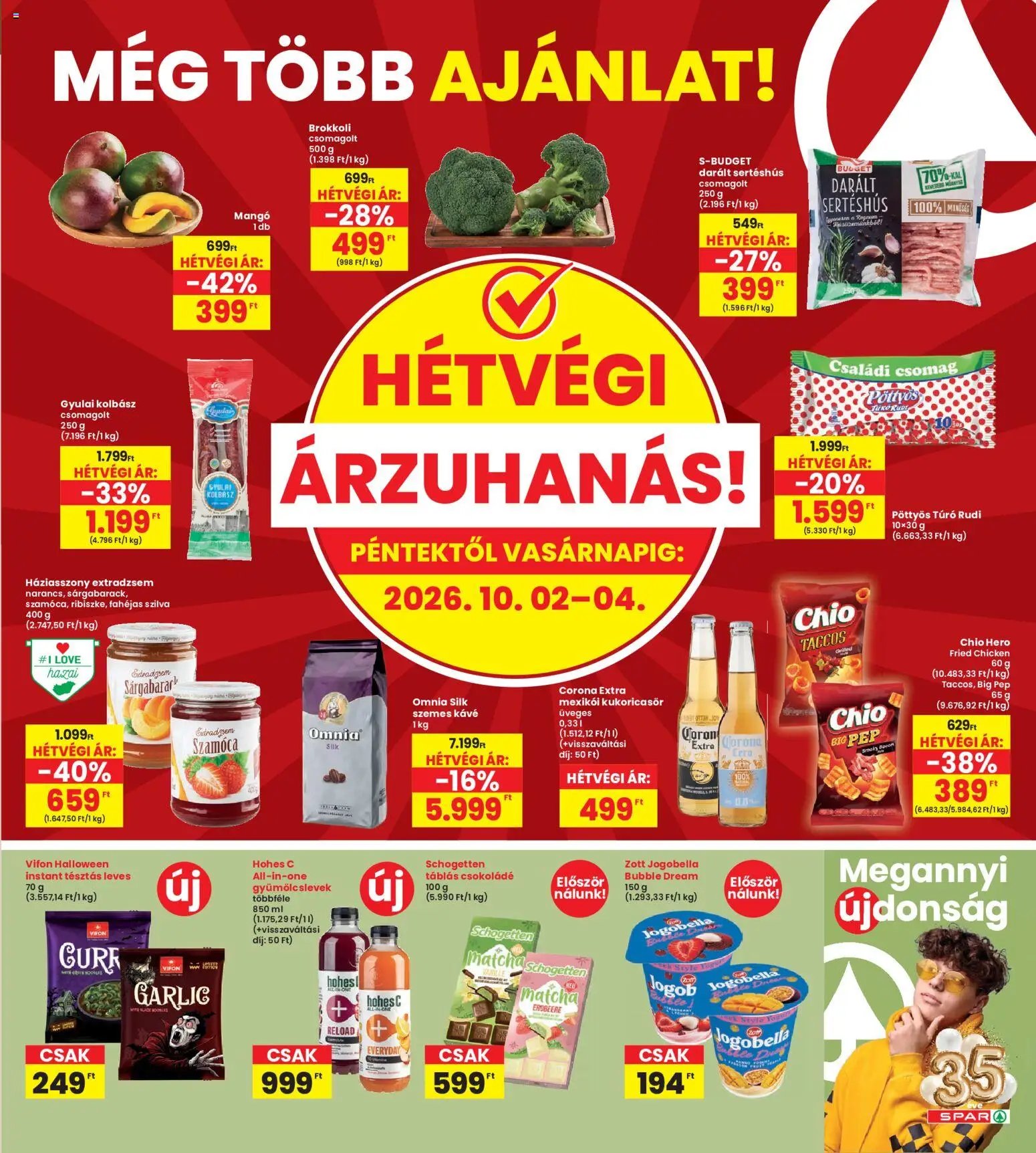 Interspar újság 2026.10.01. Interspar akciós újság