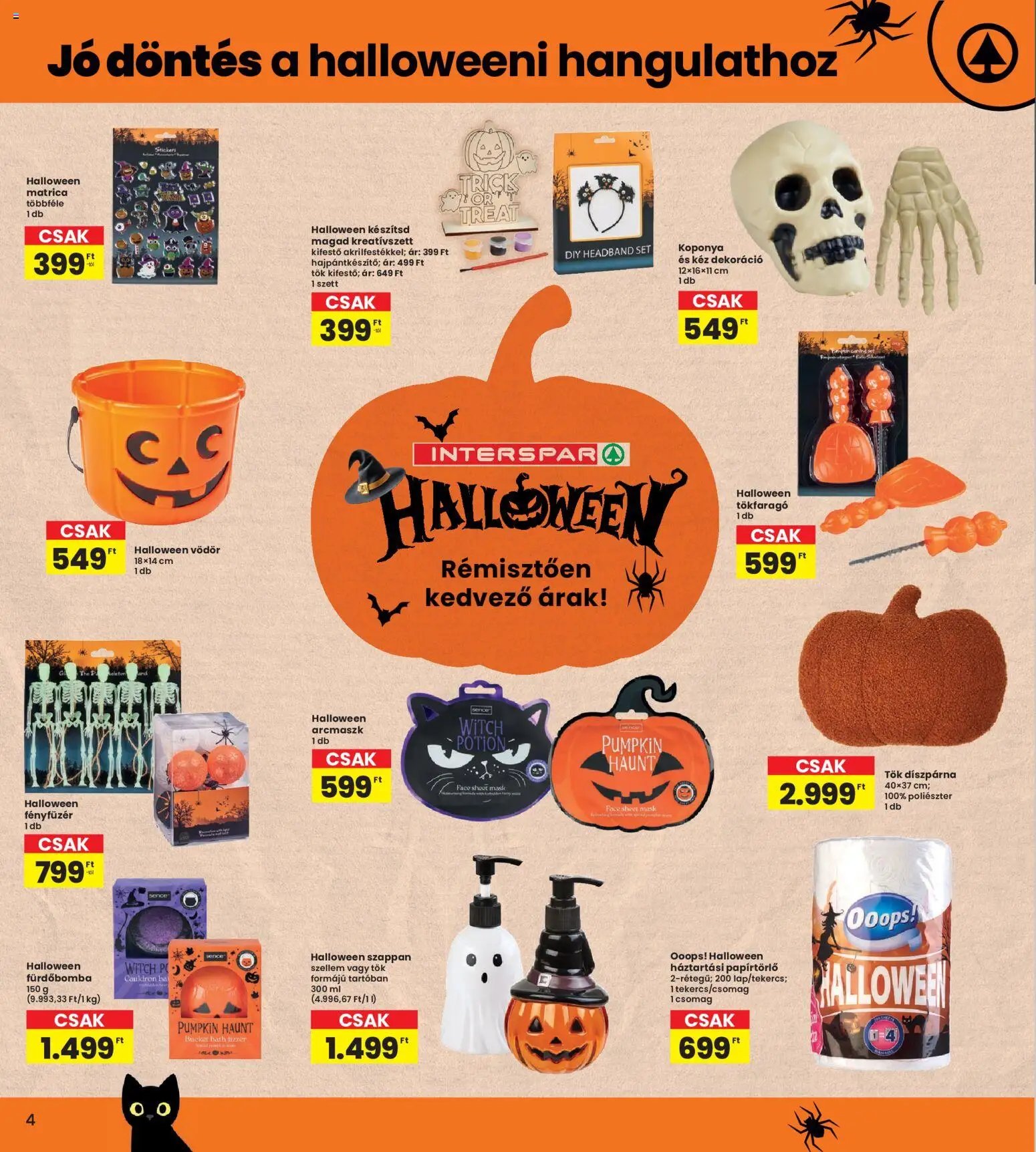 Interspar újság 2026.10.01. Interspar akciós újság