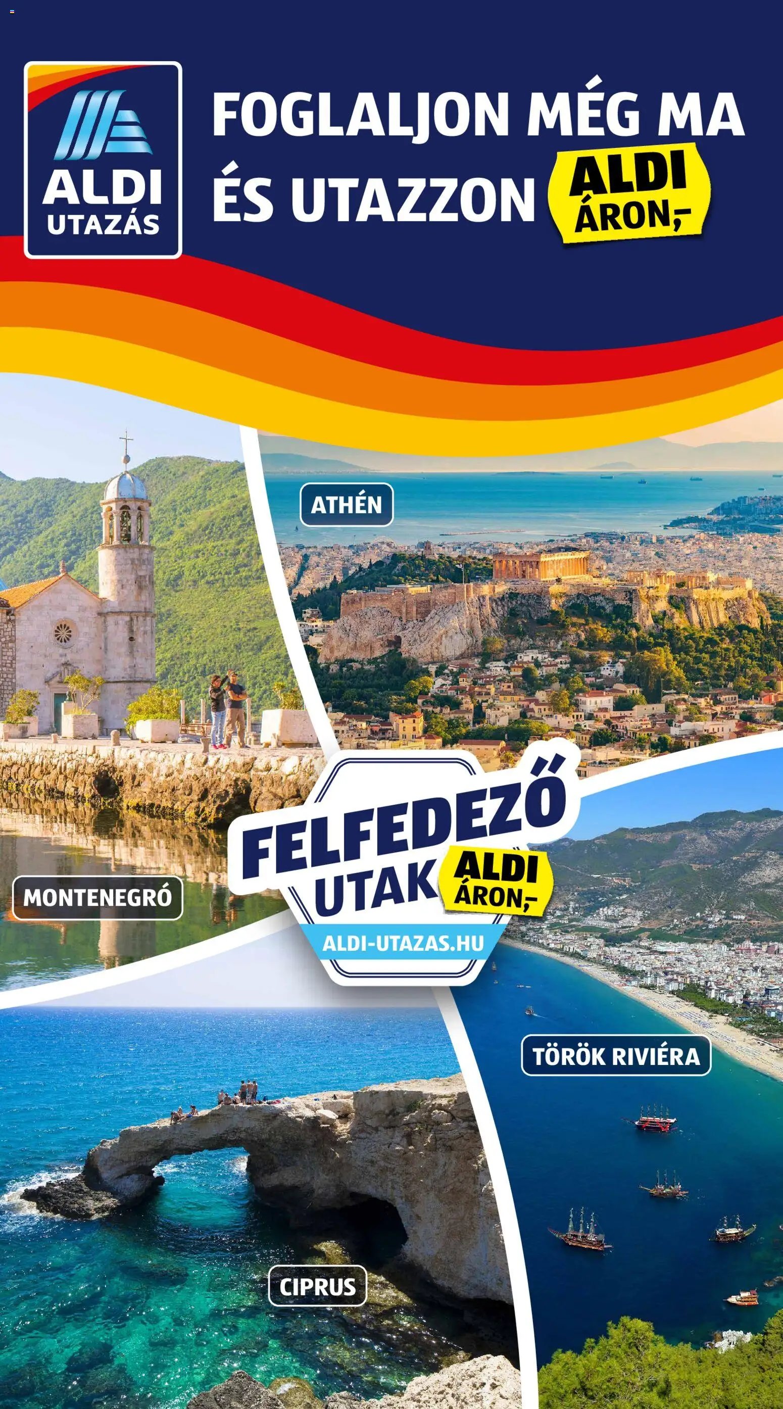 Aldi újság 2026.01.22. Utazás katalógus (2026-01-22 - 2026-01-28)