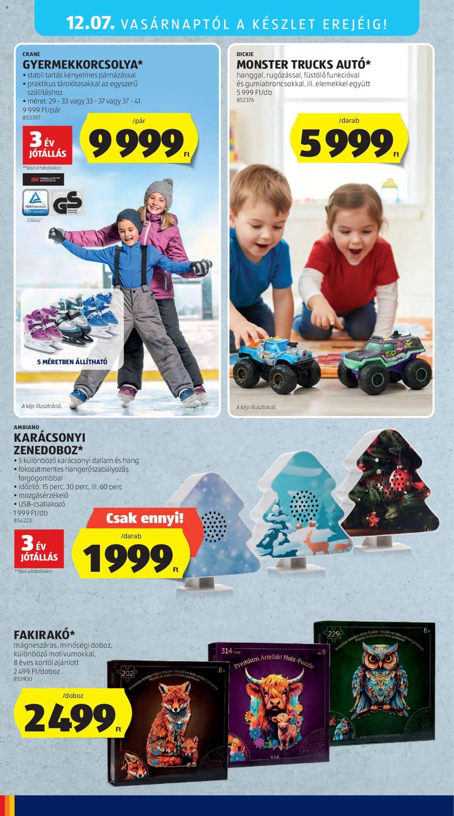 Aldi újság 2025.12.04. Középső sor termékei (2025-12-04 - 2025-12-10)