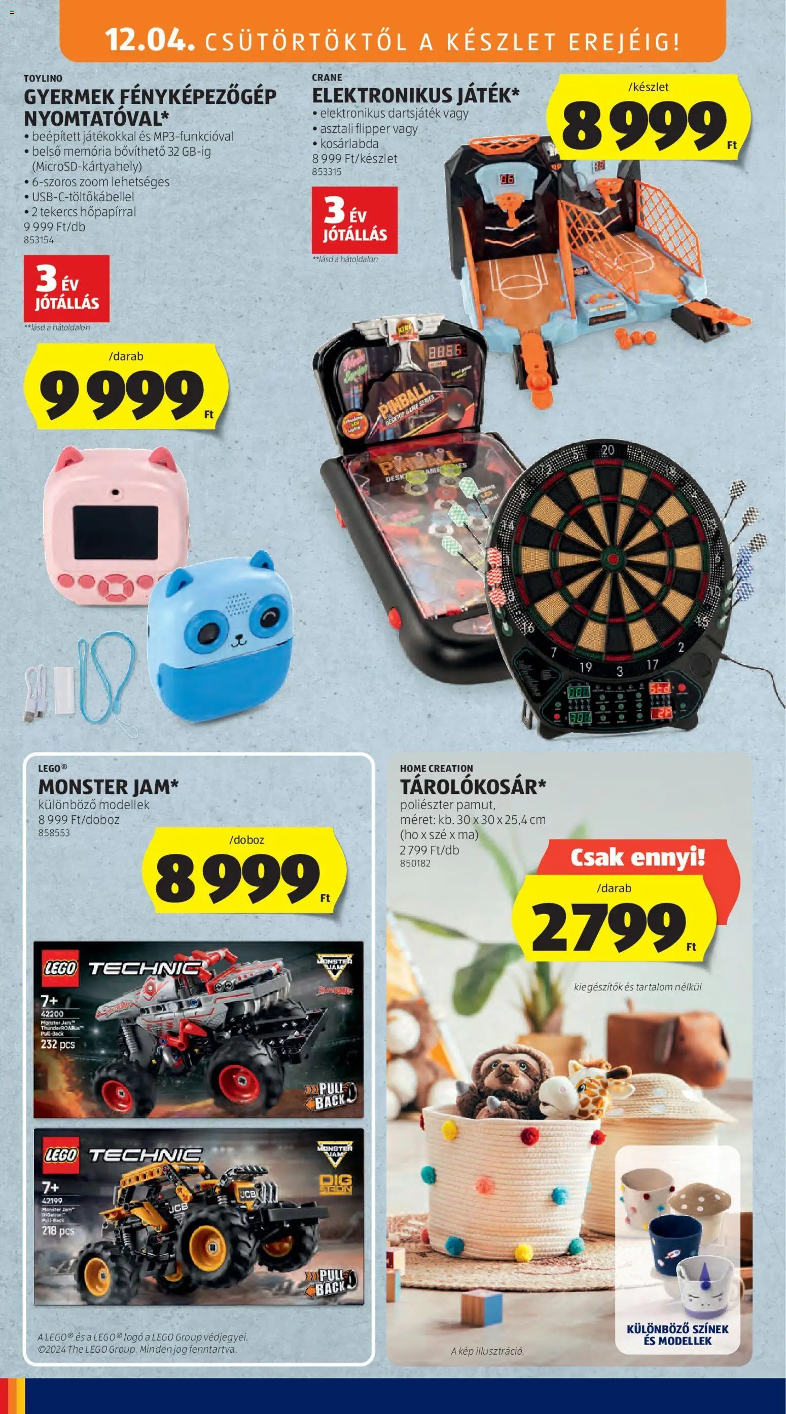 Aldi újság 2025.12.04. Középső sor termékei (2025-12-04 - 2025-12-10)