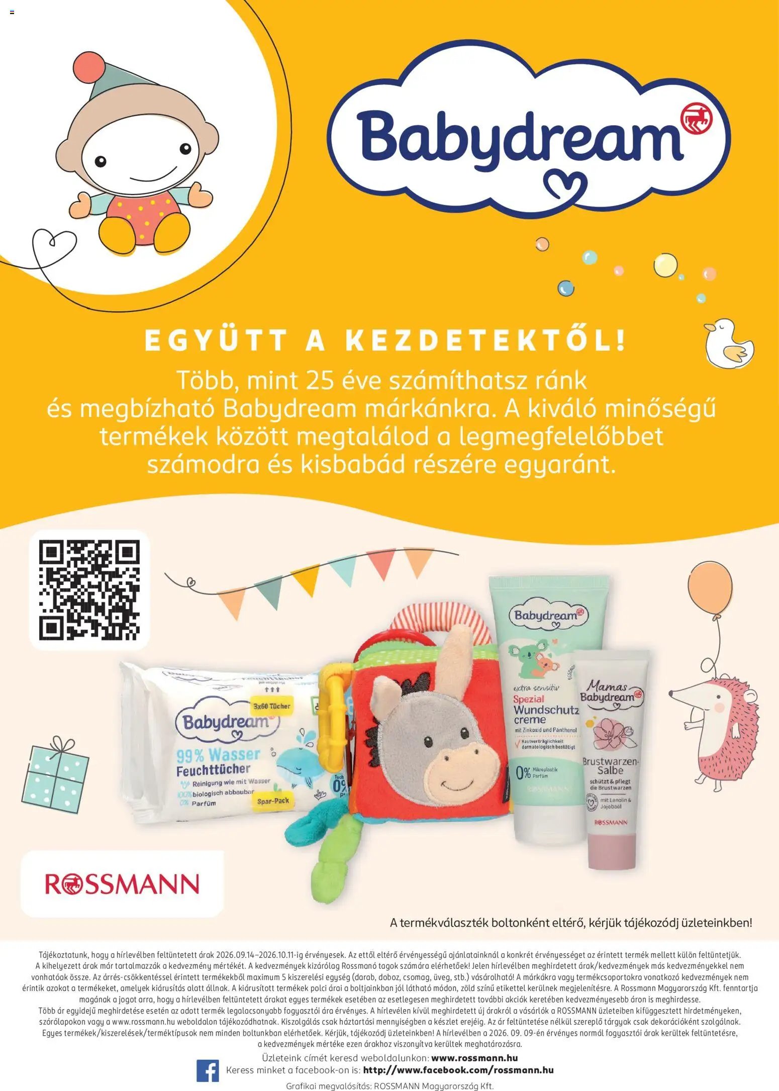 Rossmann újság 2026.09.14. Rossmann Babaprogram