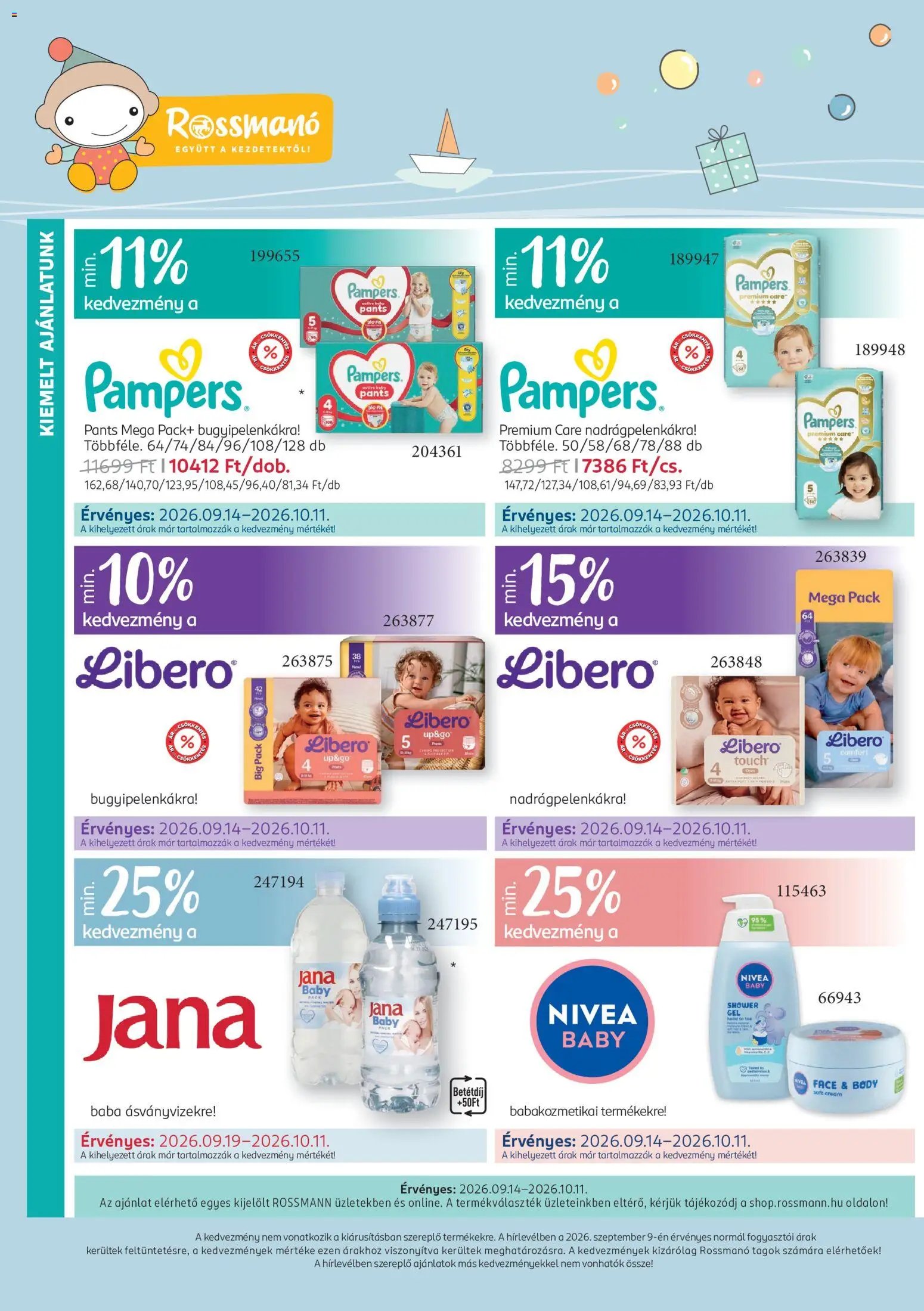 Rossmann újság 2026.09.14. Rossmann Babaprogram