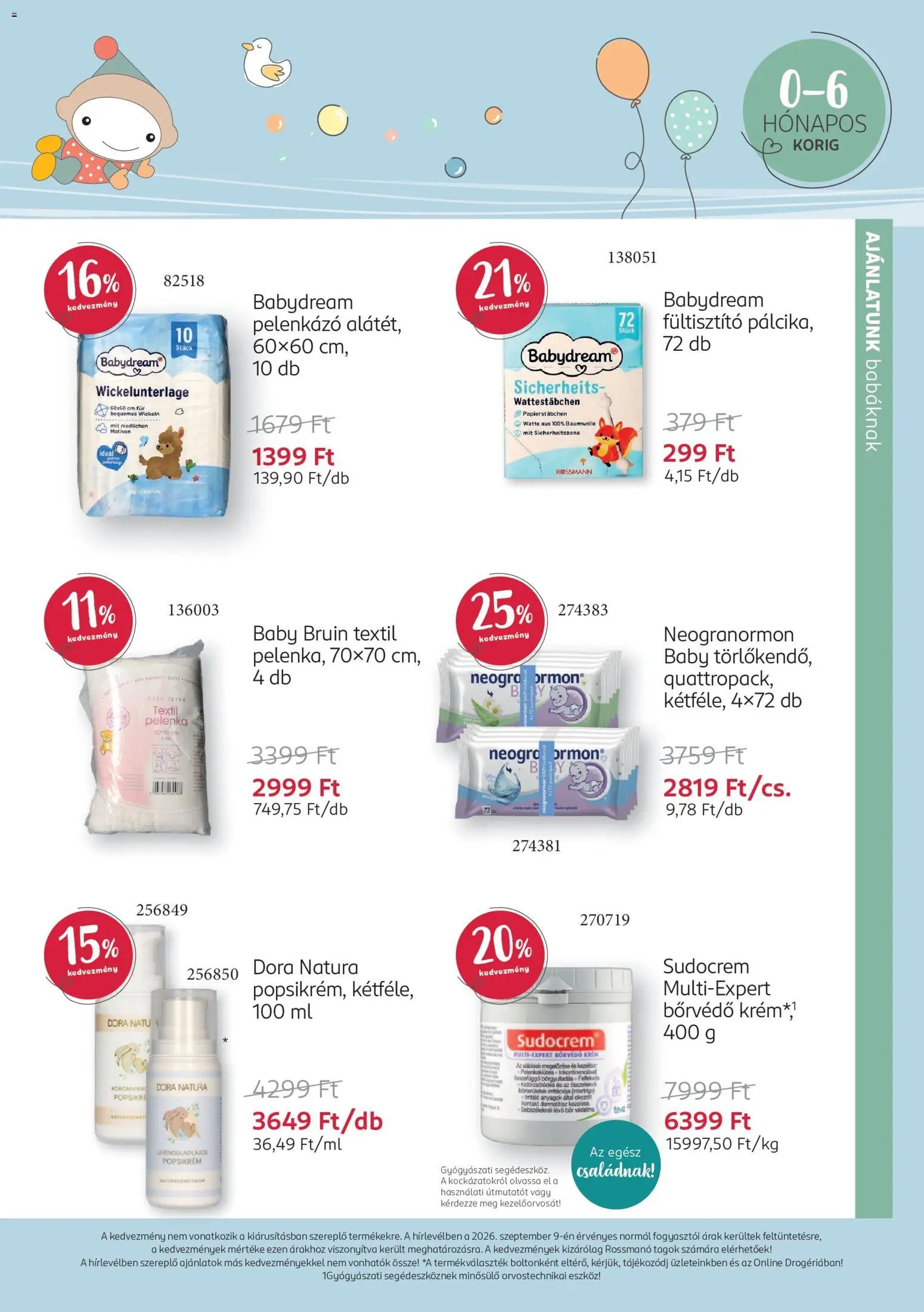 Rossmann újság 2026.09.14. Rossmann Babaprogram