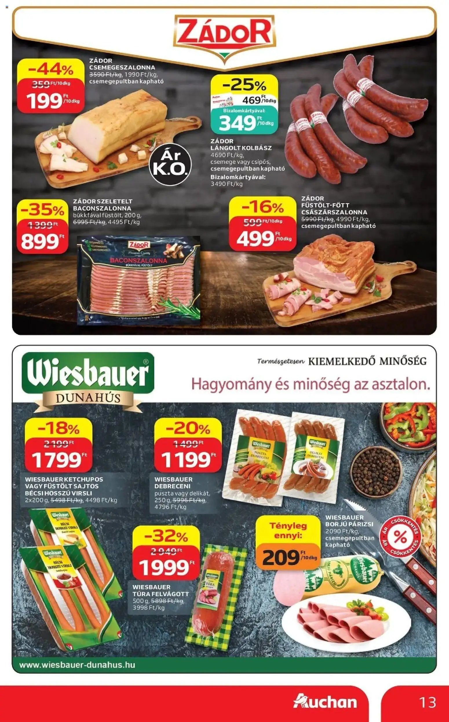 Auchan újság 2026.09.03. Auchan akciós újság Szolnok