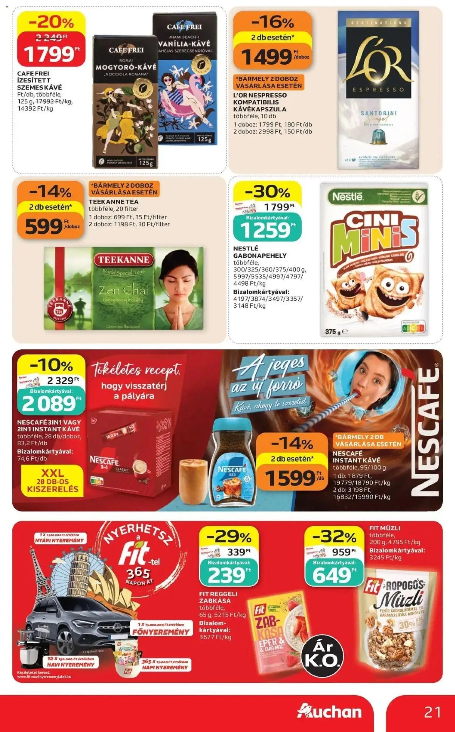 Auchan újság 2026.09.03. Auchan akciós újság Szolnok