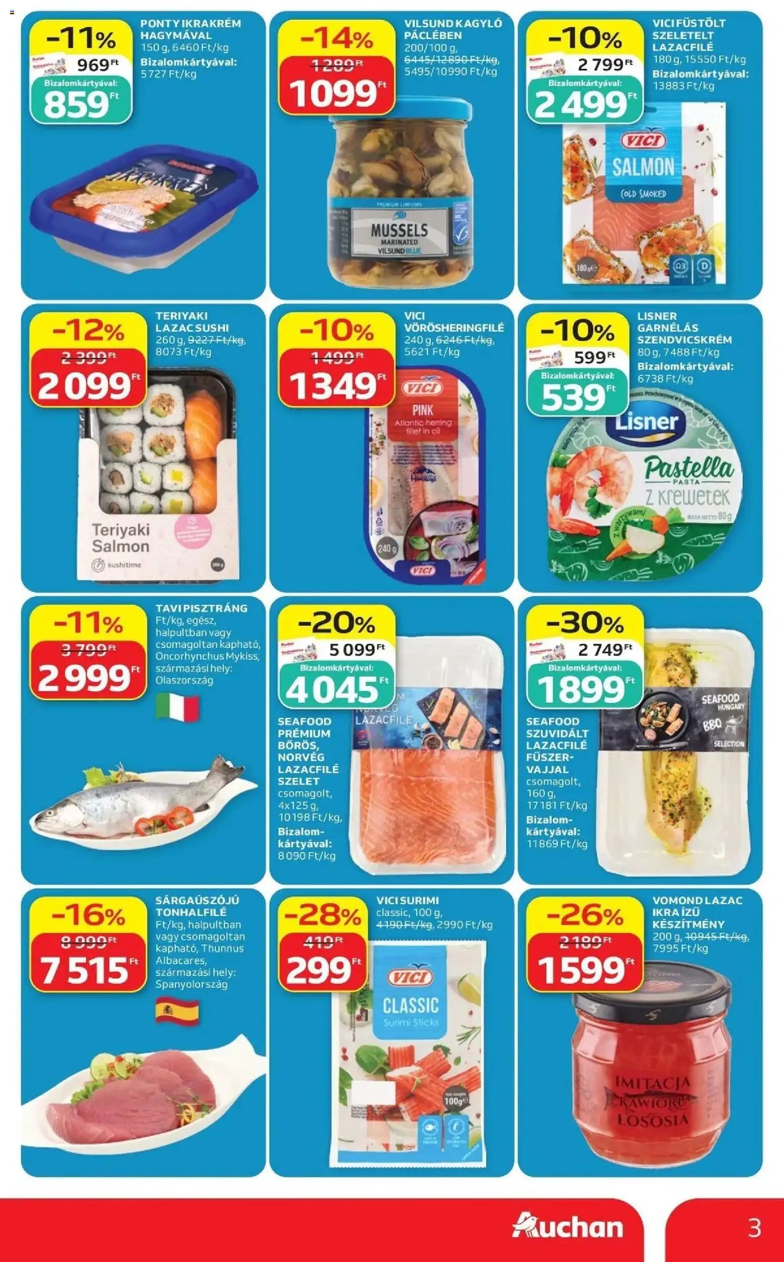 Auchan újság 2026.09.03. Auchan akciós újság Szolnok
