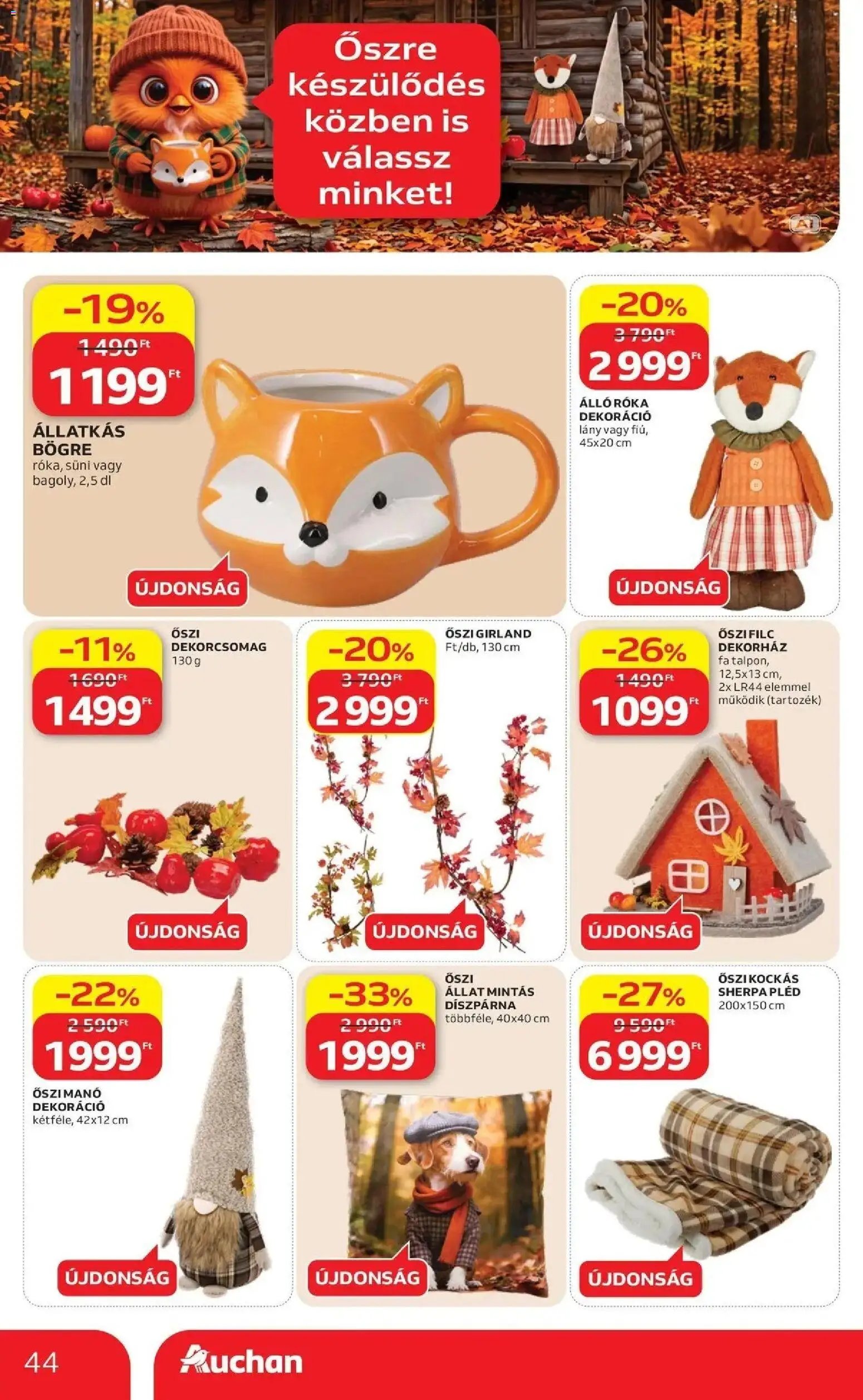 Auchan újság 2026.09.03. Auchan akciós újság Szolnok