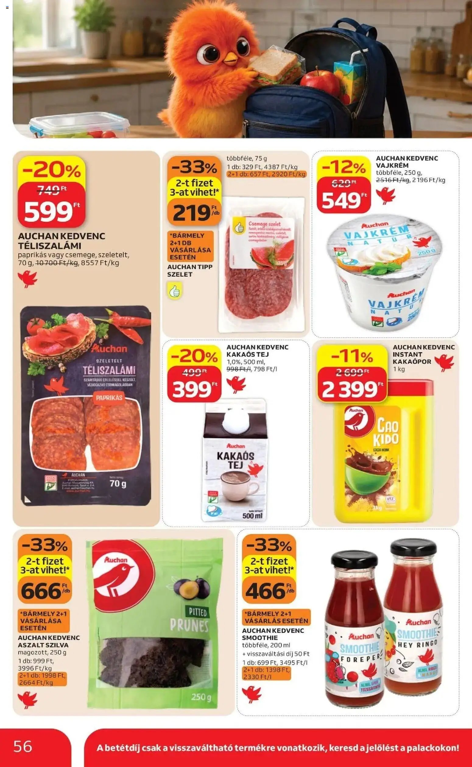 Auchan újság 2026.09.03. Auchan akciós újság Szolnok
