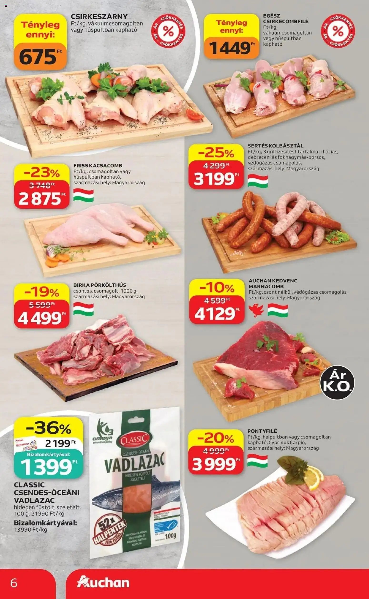 Auchan újság 2026.09.03. Auchan akciós újság Szolnok