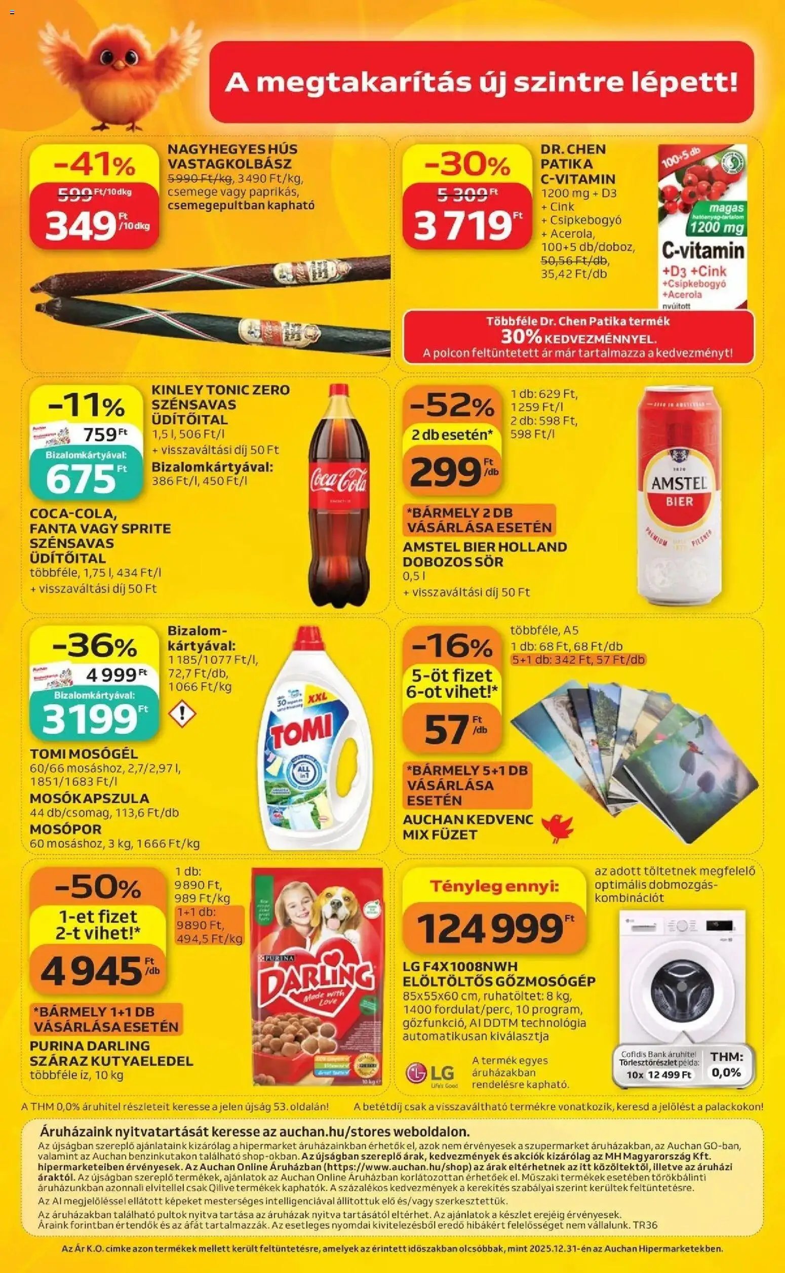 Auchan újság 2026.09.03. Auchan akciós újság Szolnok