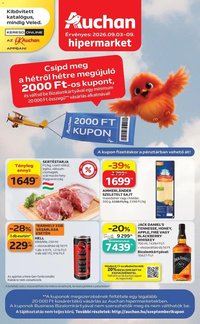 Auchan újság 2026.09.03. Auchan akciós újság Szolnok