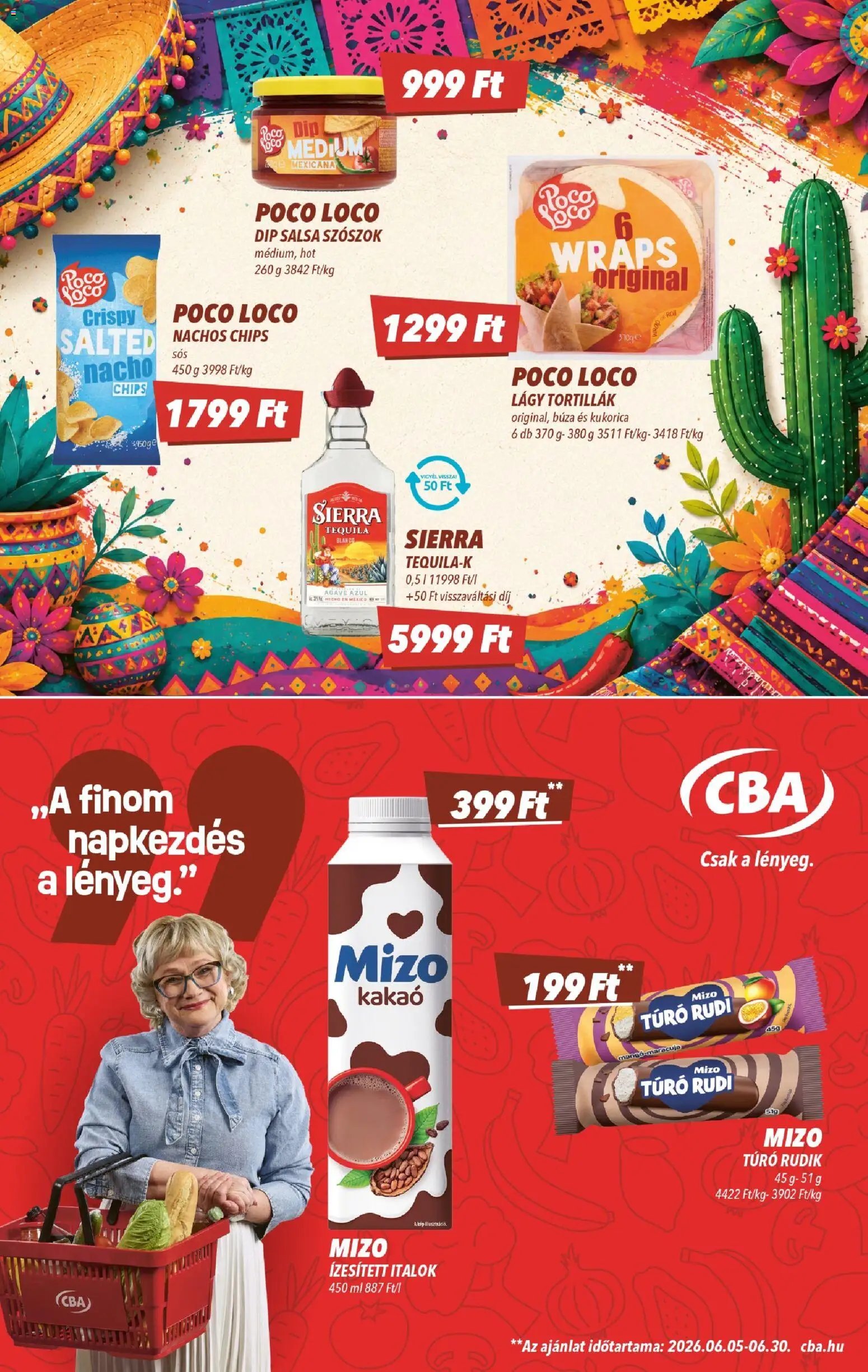 CBA újság 2026.06.18. CBA akciós újság