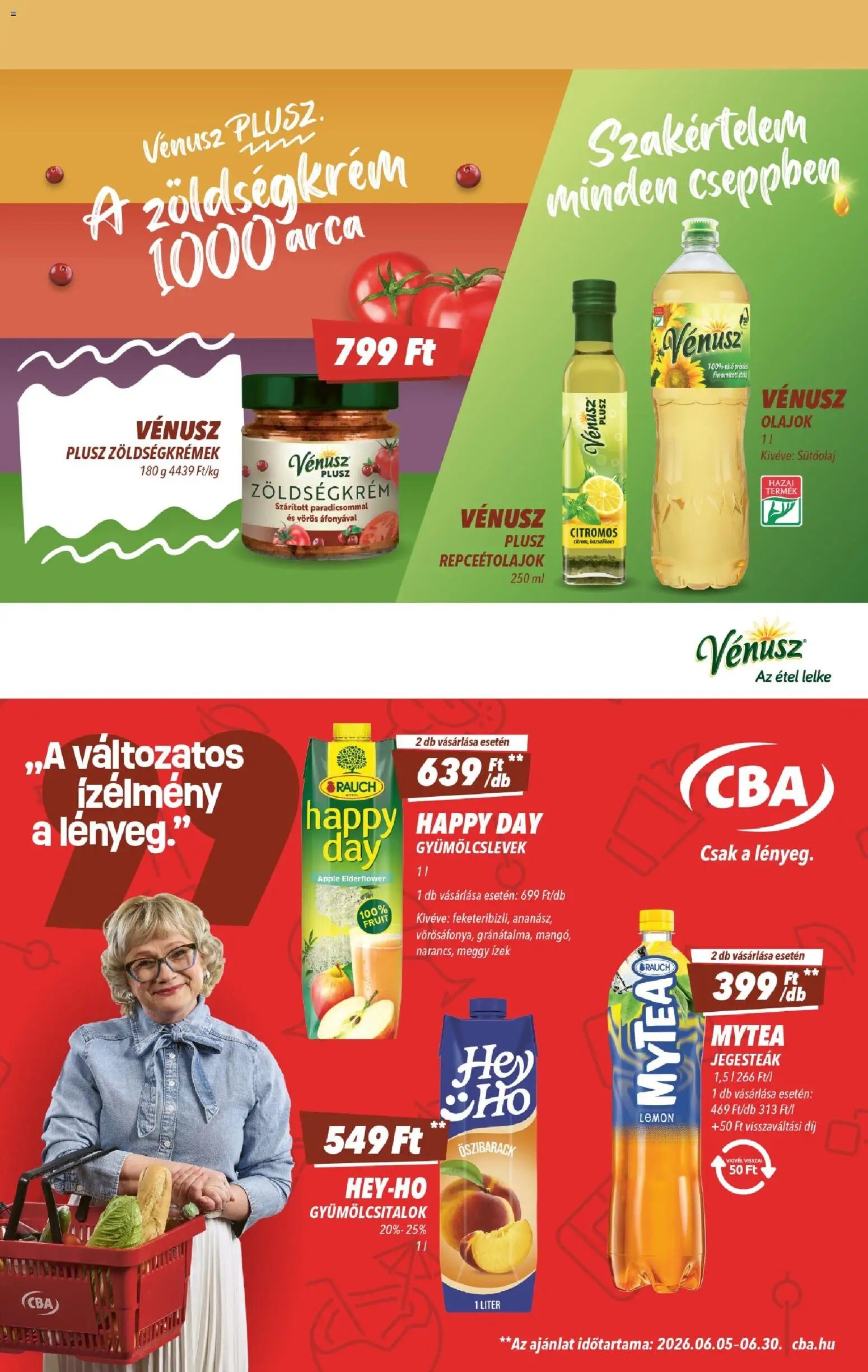 CBA újság 2026.06.18. CBA akciós újság