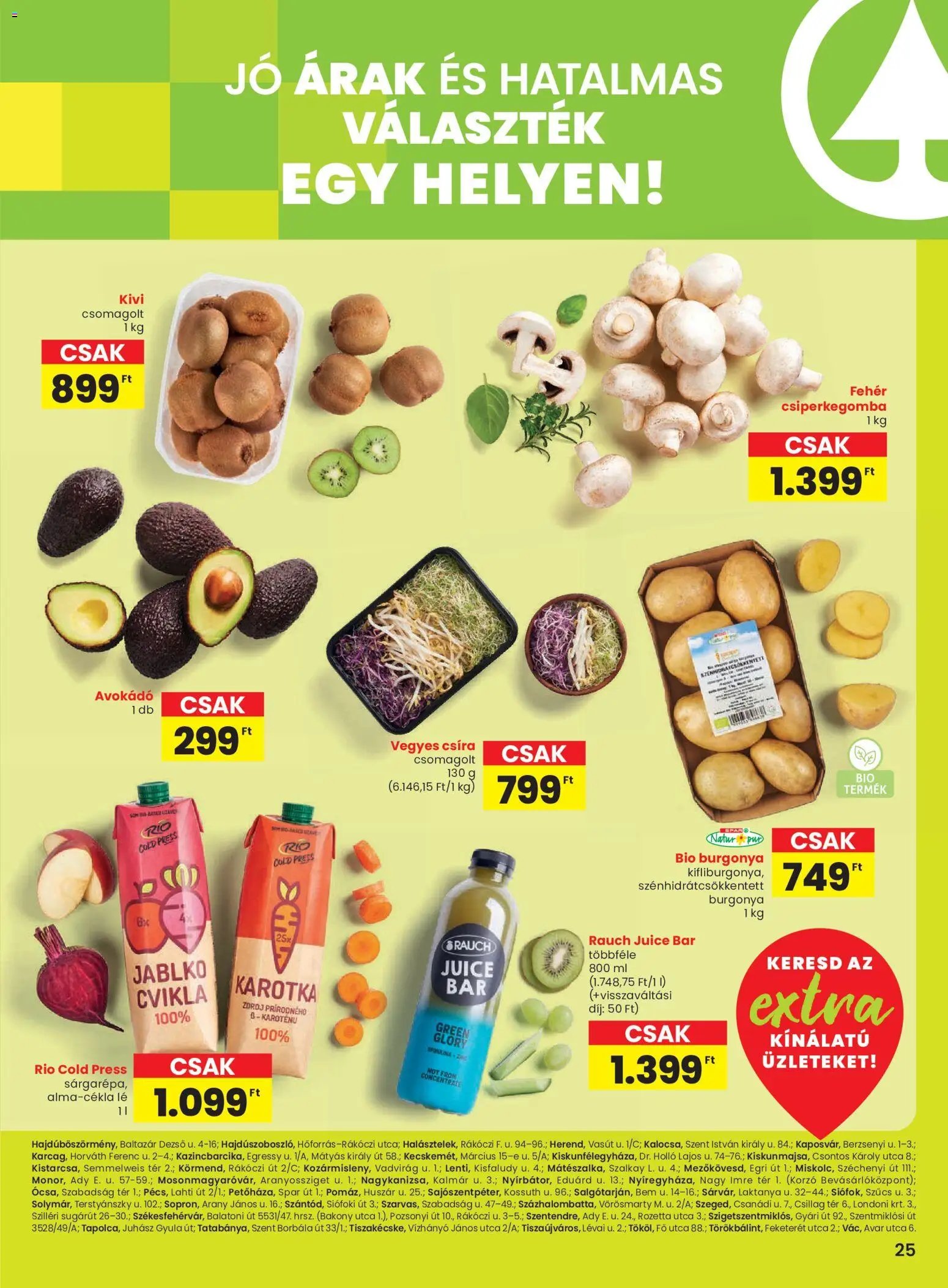 Spar újság 2025.12.04. Extra ajánlat (2025-12-04 - 2025-12-10)