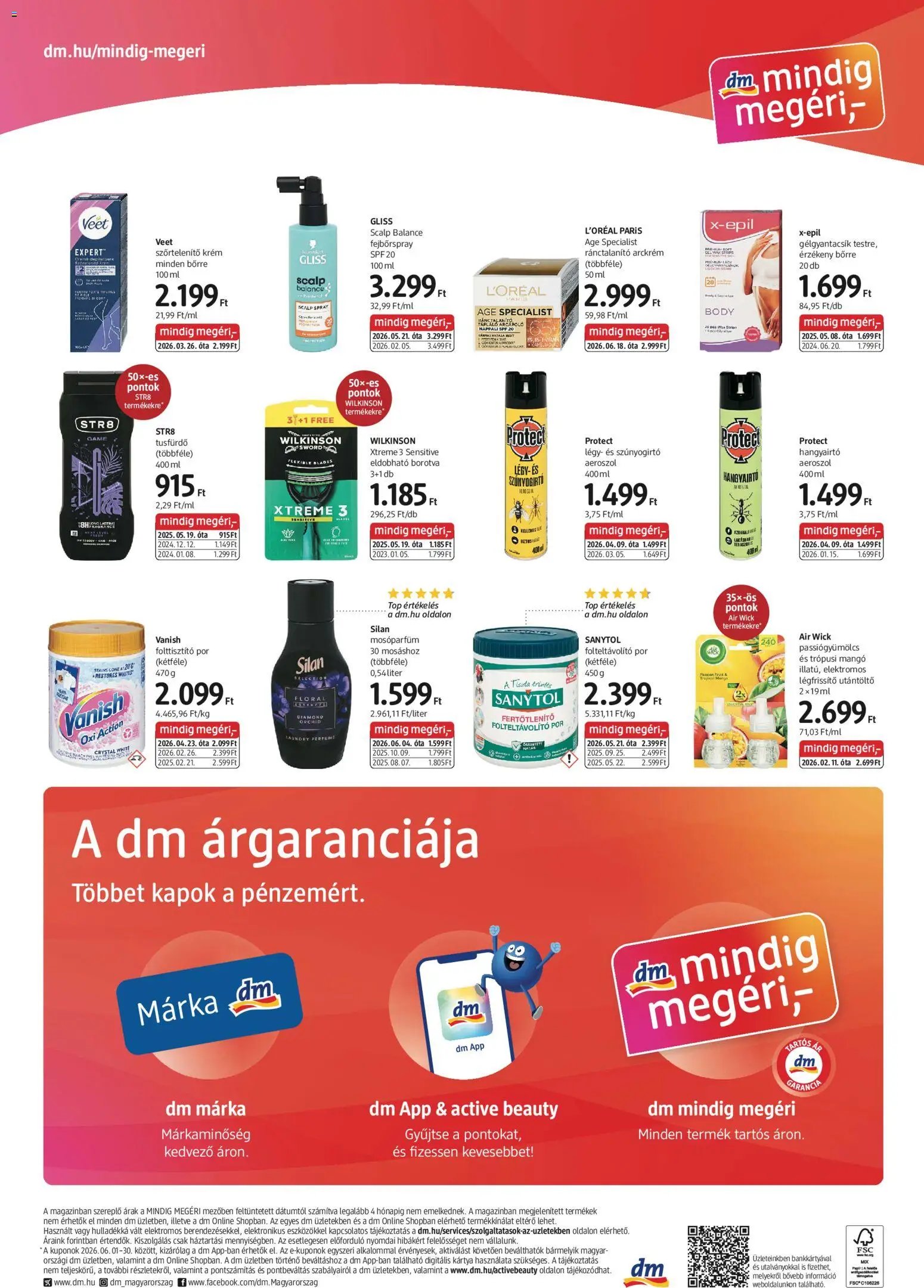DM Drogerie Markt újság 2026.06.18. DM Drogerie Markt akciós újság