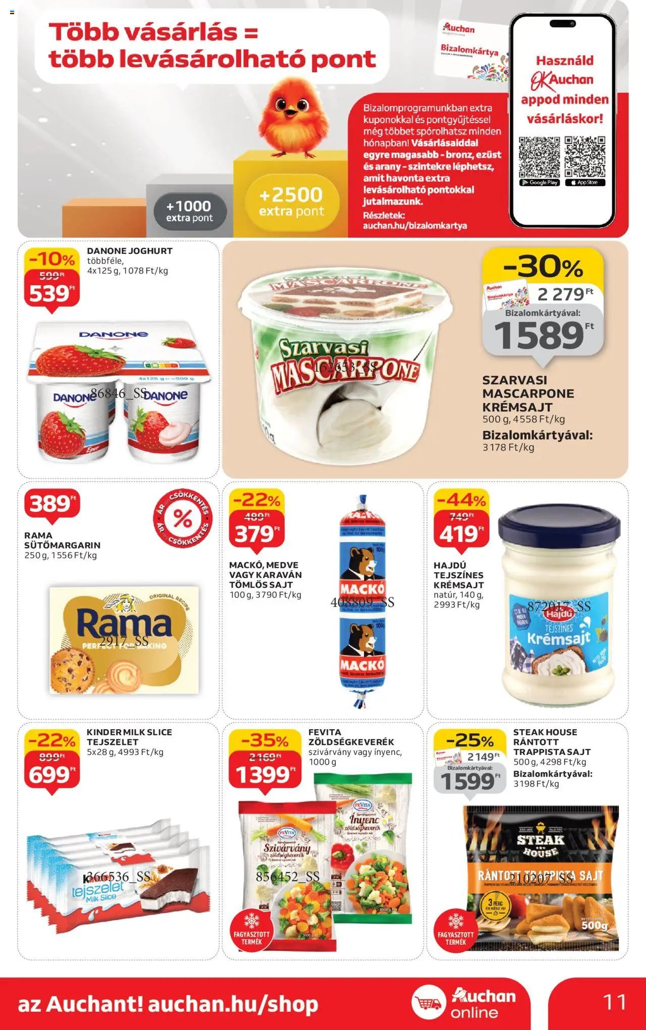 Auchan újság 2025.09.04. Szupermarket akciós újság (2025-09-04 - 2025-09-10)