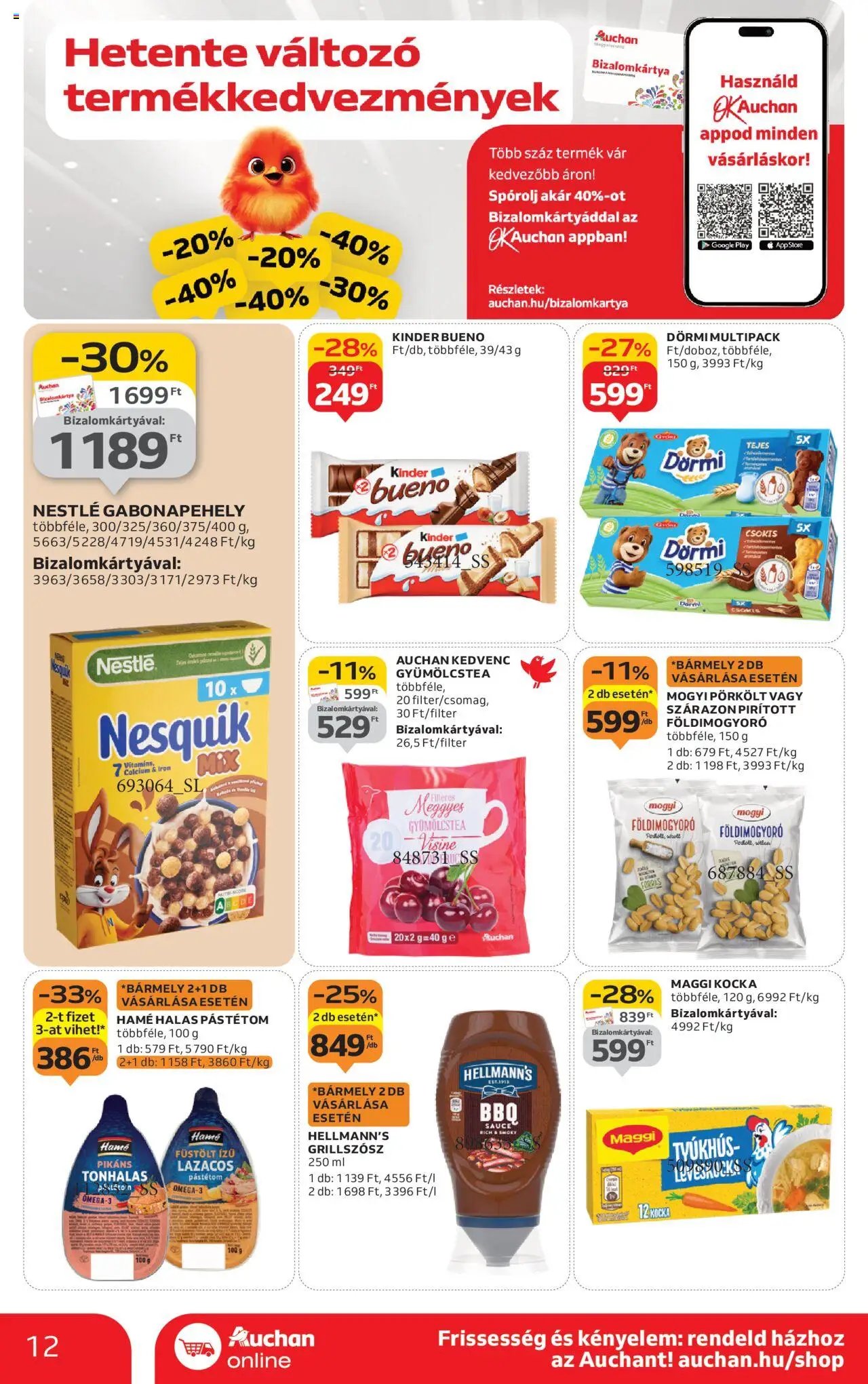 Auchan újság 2025.09.04. Szupermarket akciós újság (2025-09-04 - 2025-09-10)