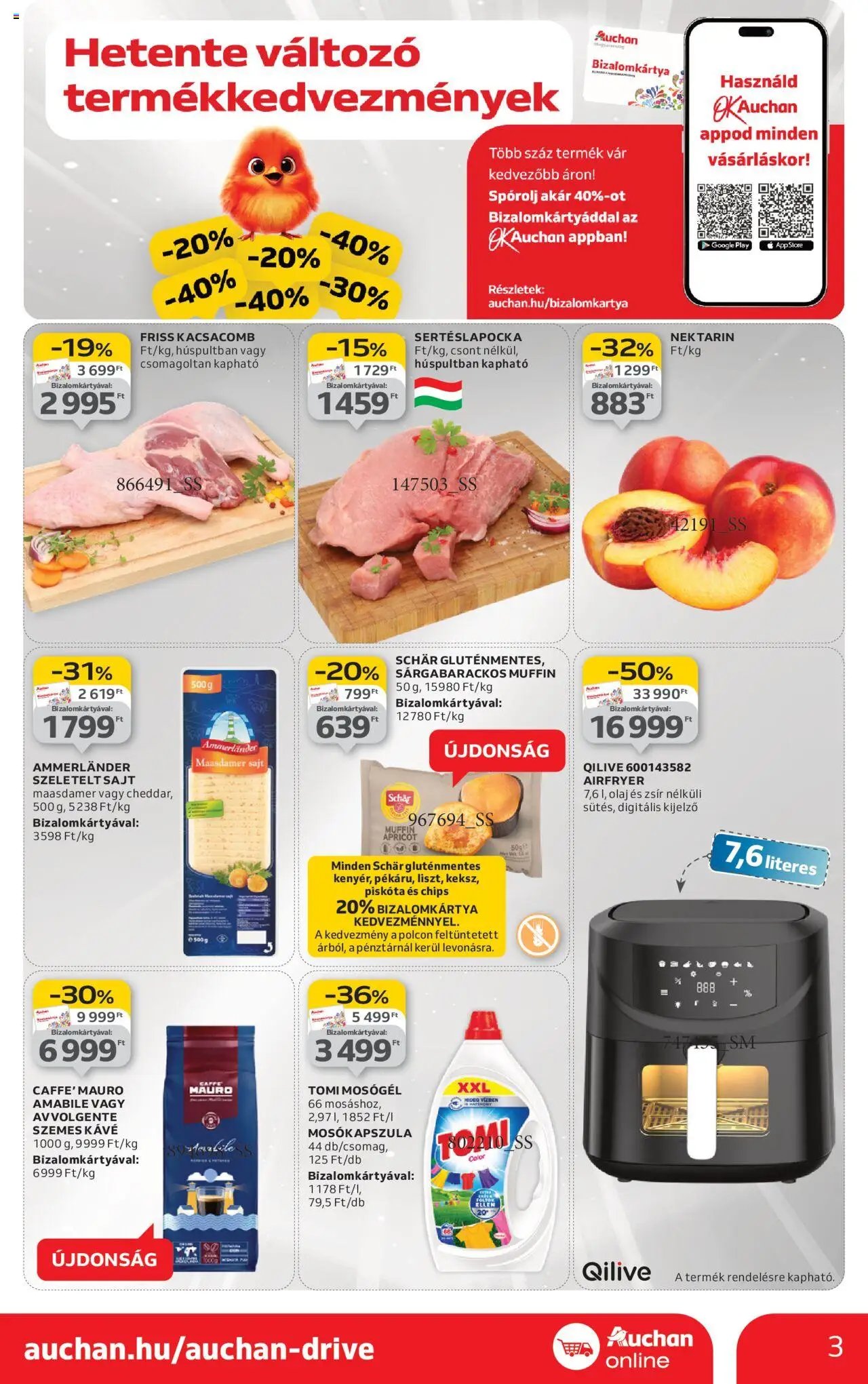 Auchan újság 2025.09.04. Szupermarket akciós újság (2025-09-04 - 2025-09-10)
