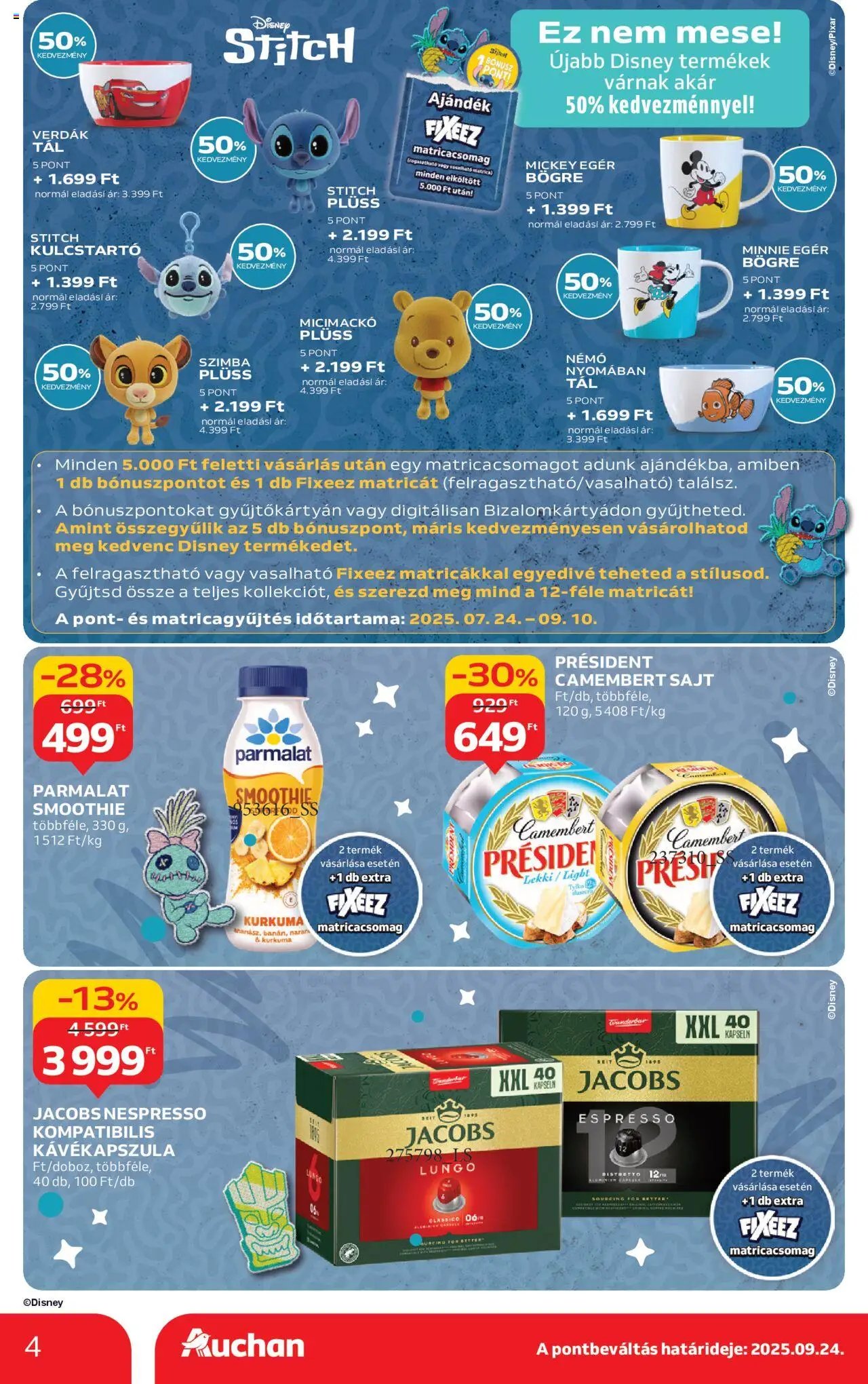 Auchan újság 2025.09.04. Szupermarket akciós újság (2025-09-04 - 2025-09-10)