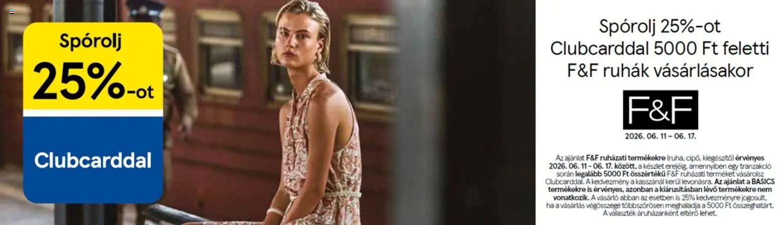 F&F újság 2026.06.11. F&F akciós újság