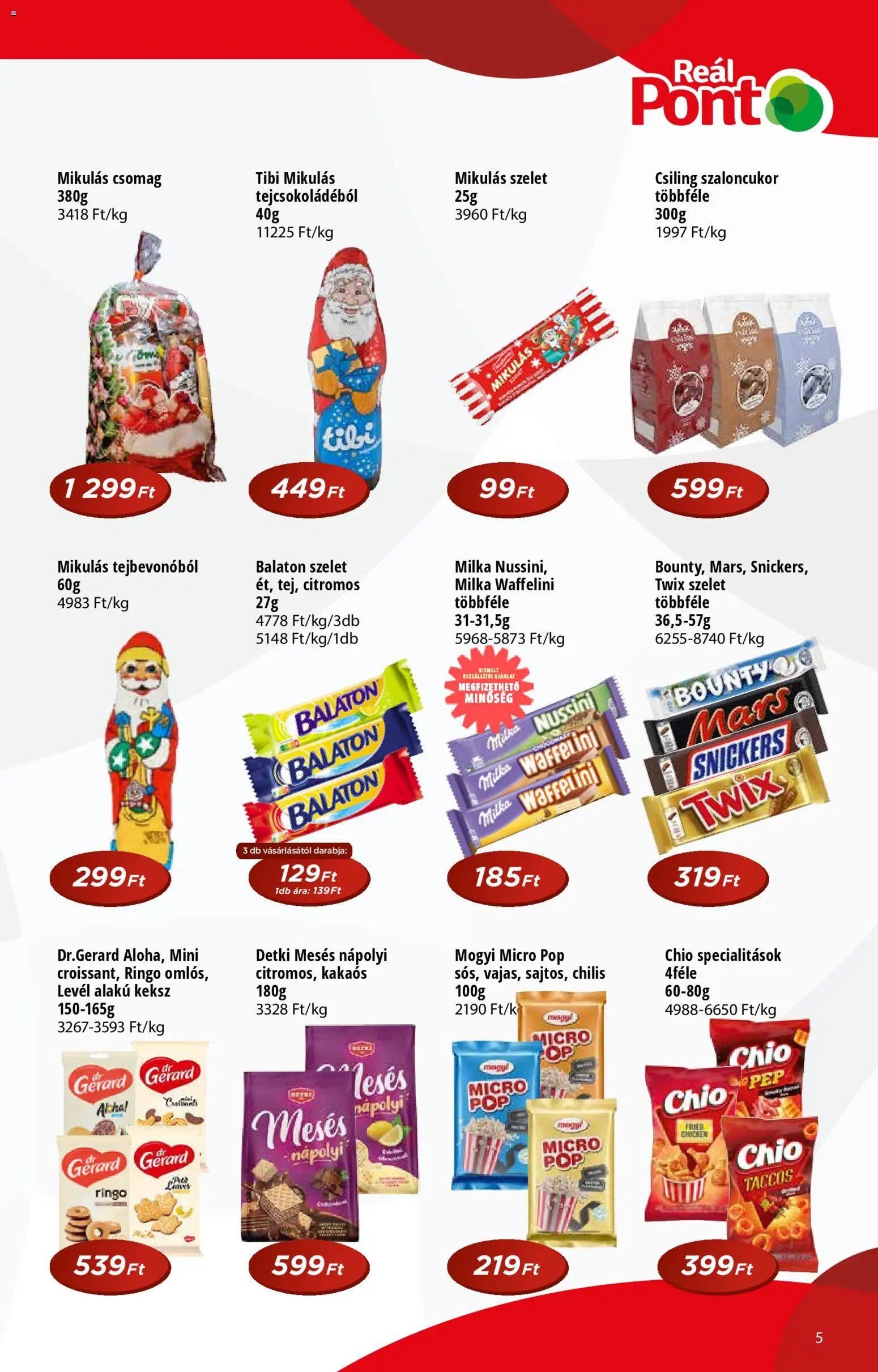 Reál újság 2025.11.12. Akciós újság Reál (2025-11-12 - 2025-11-23)