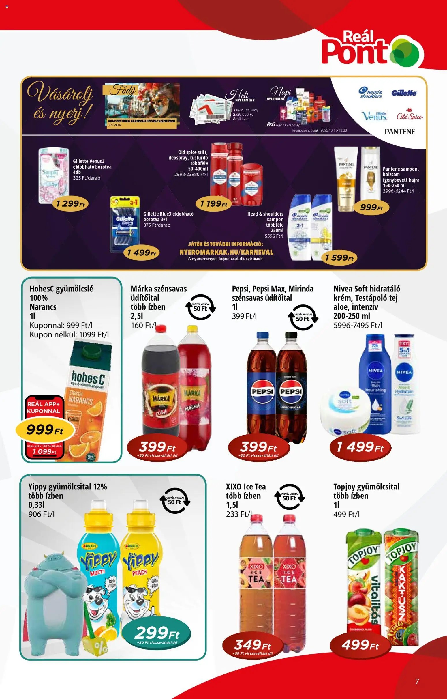 Reál újság 2025.11.12. Akciós újság Reál (2025-11-12 - 2025-11-23)