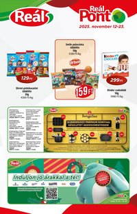 Reál újság 2025.11.12. Akciós újság Reál (2025-11-12 - 2025-11-23)