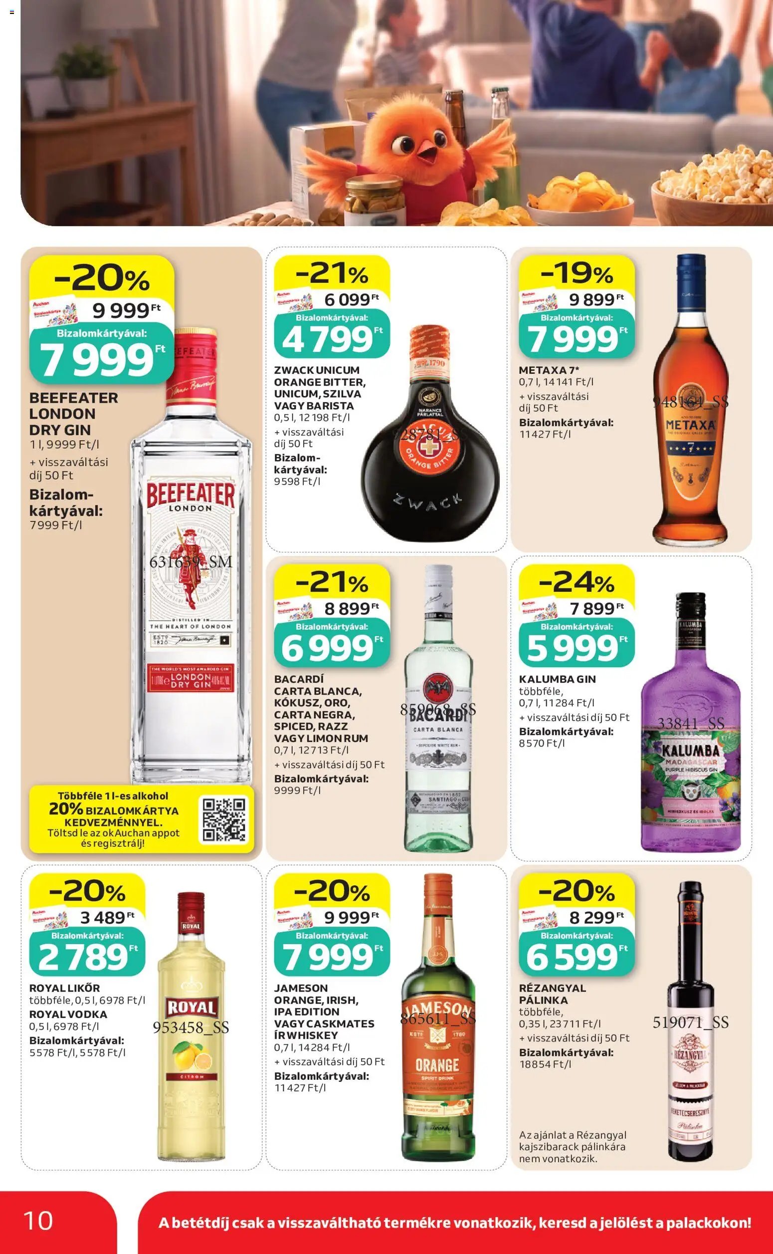 Auchan újság 2026.07.09. Auchan Kihagyhatatlan ziccerek bajnok árakon