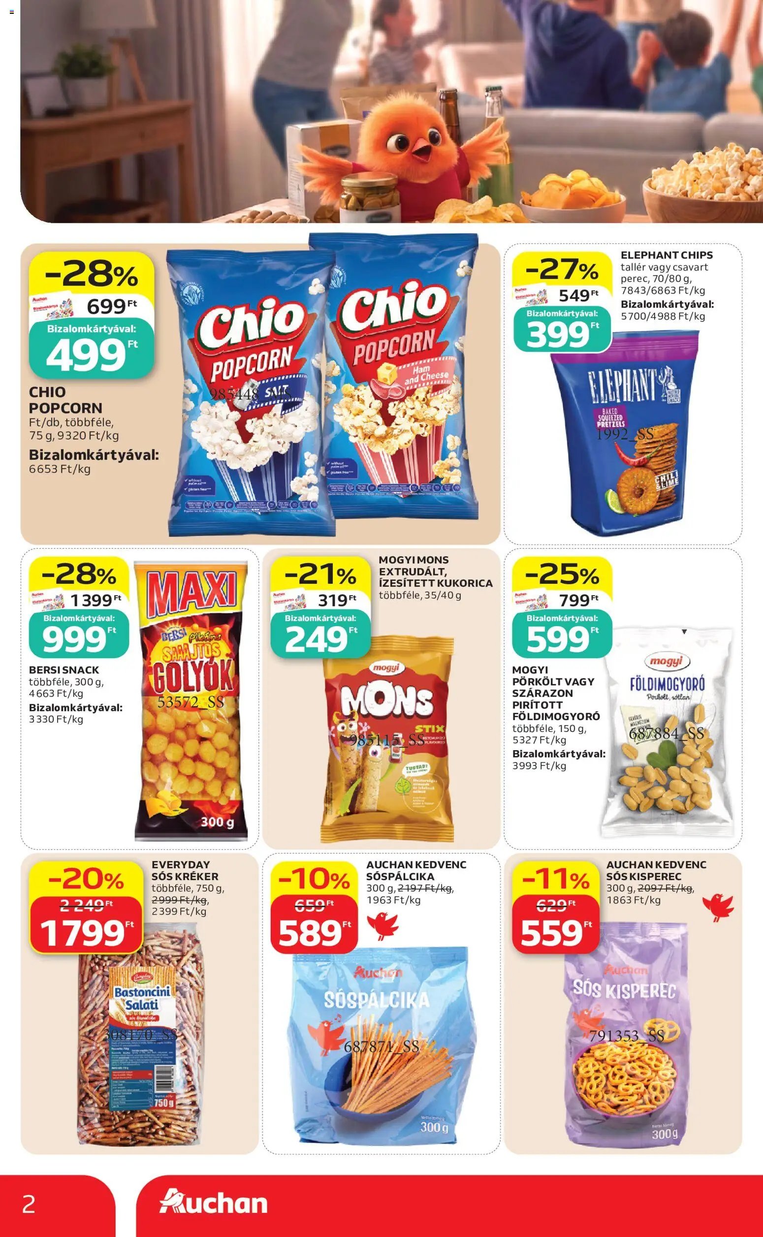 Auchan újság 2026.07.09. Auchan Kihagyhatatlan ziccerek bajnok árakon