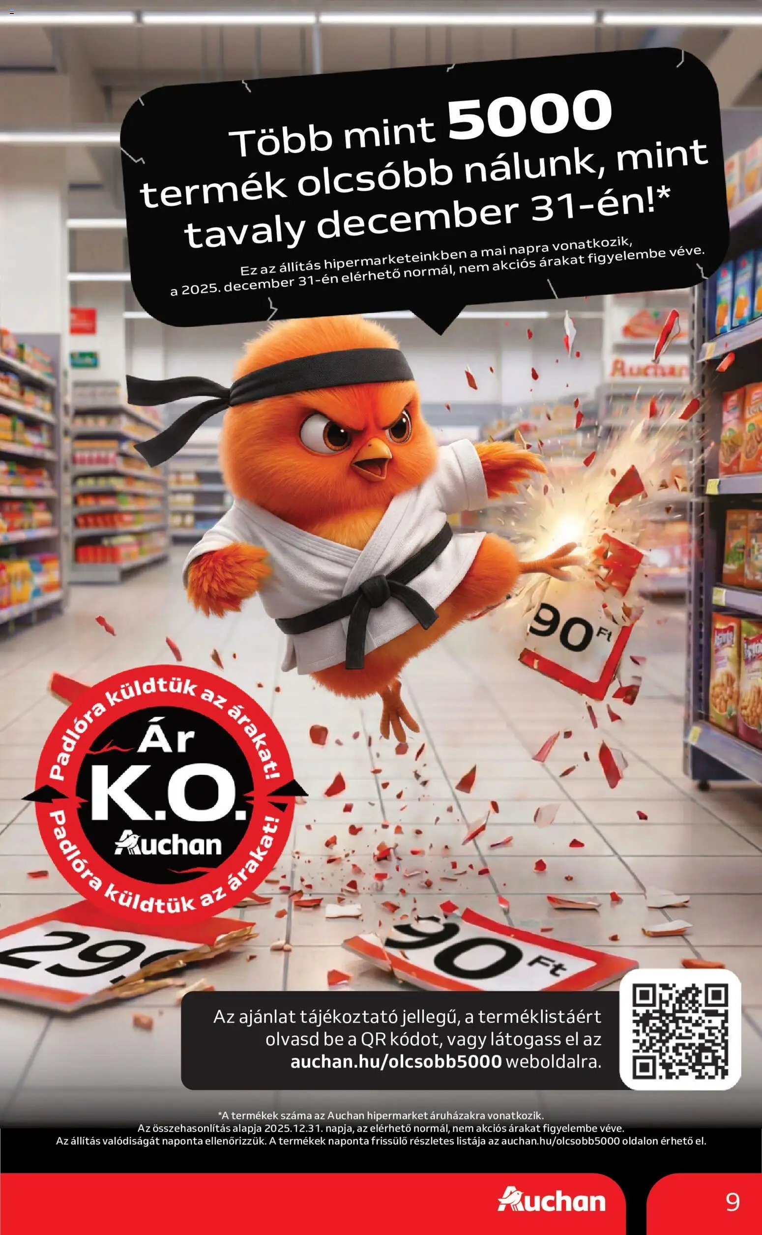 Auchan újság 2026.07.09. Auchan Kihagyhatatlan ziccerek bajnok árakon